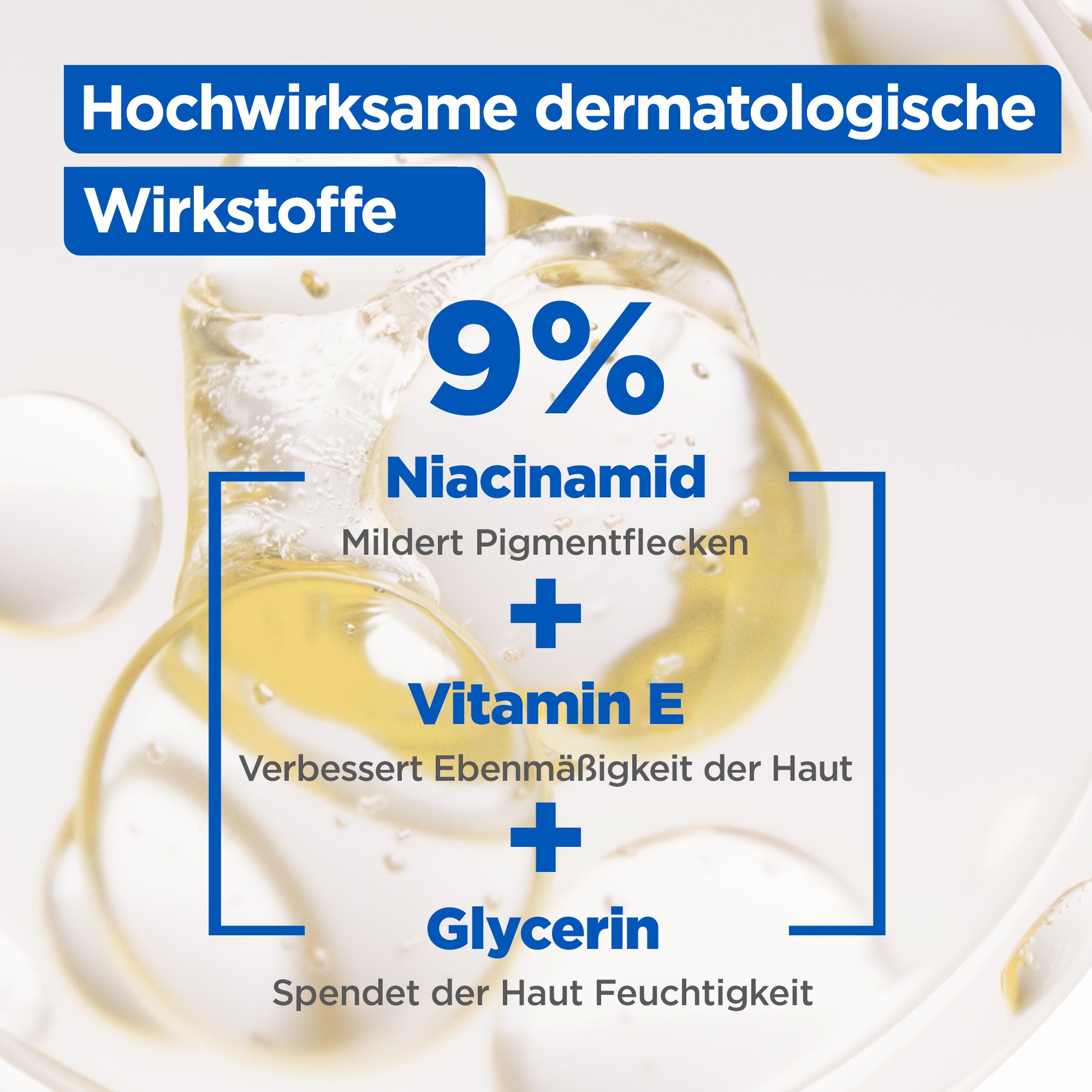 Mixa Körpercreme »Mixa Niacinamide Bright Creme LSF 50«, Mildert sonnenbedingte Pigmentflecken, versorgt trockene Haut.