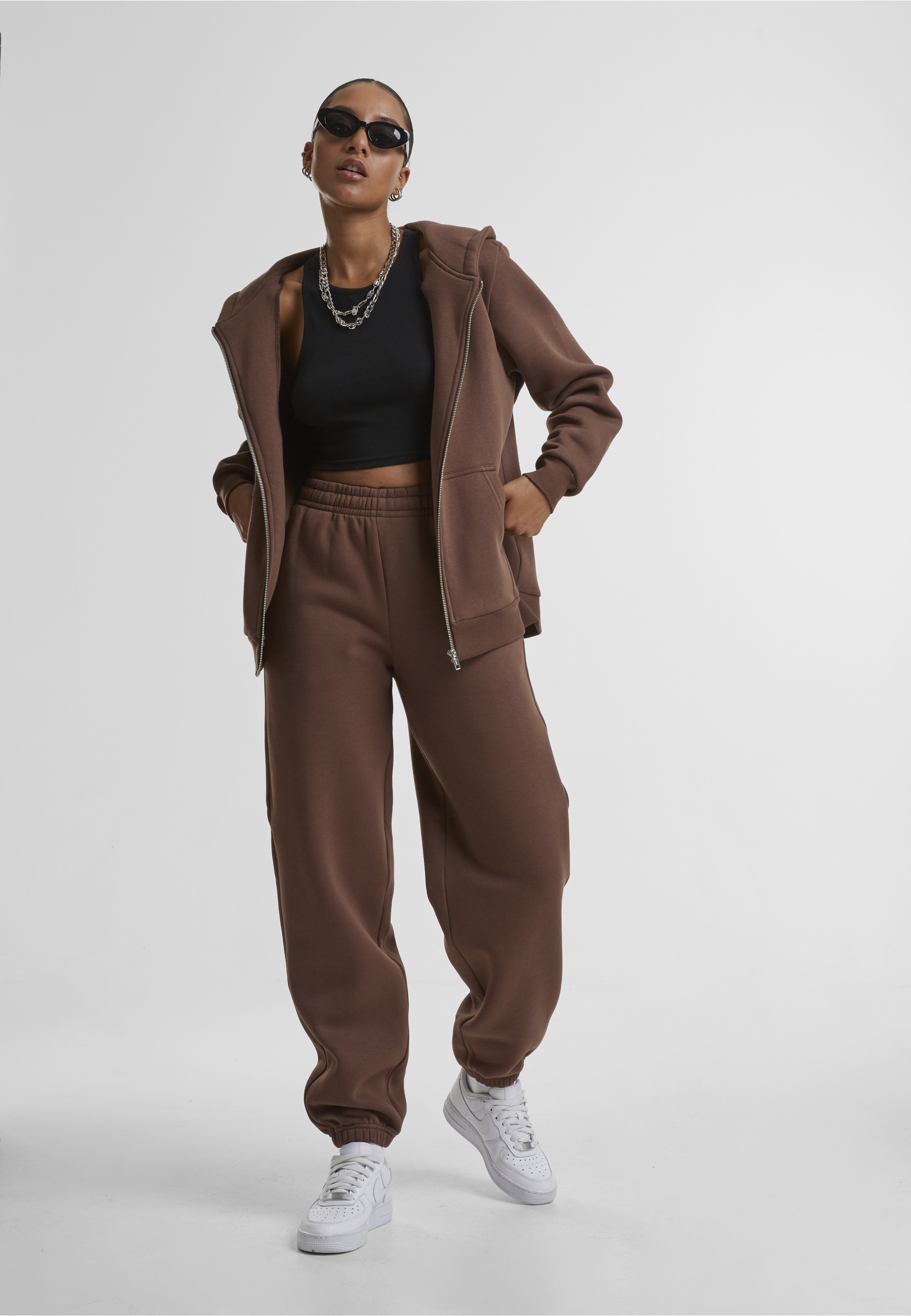 URBAN CLASSICS Jogginghose »Urban Classics Ladies Fluffy Sweatpants«