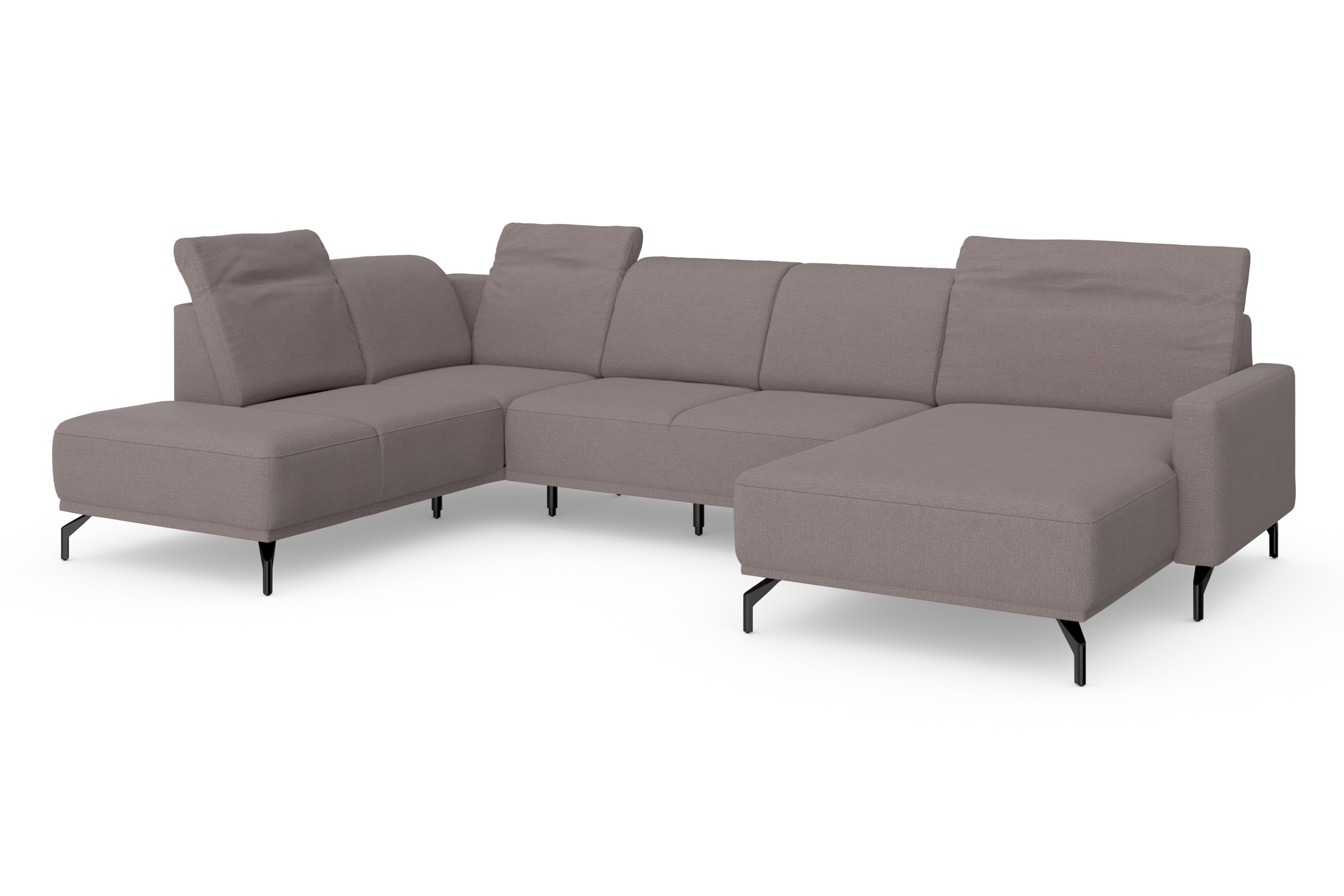 sit&more Wohnlandschaft »Bailando U-Form«, wahlweise mit Kopfteilverstellung und Vorziehsitz, motorisch