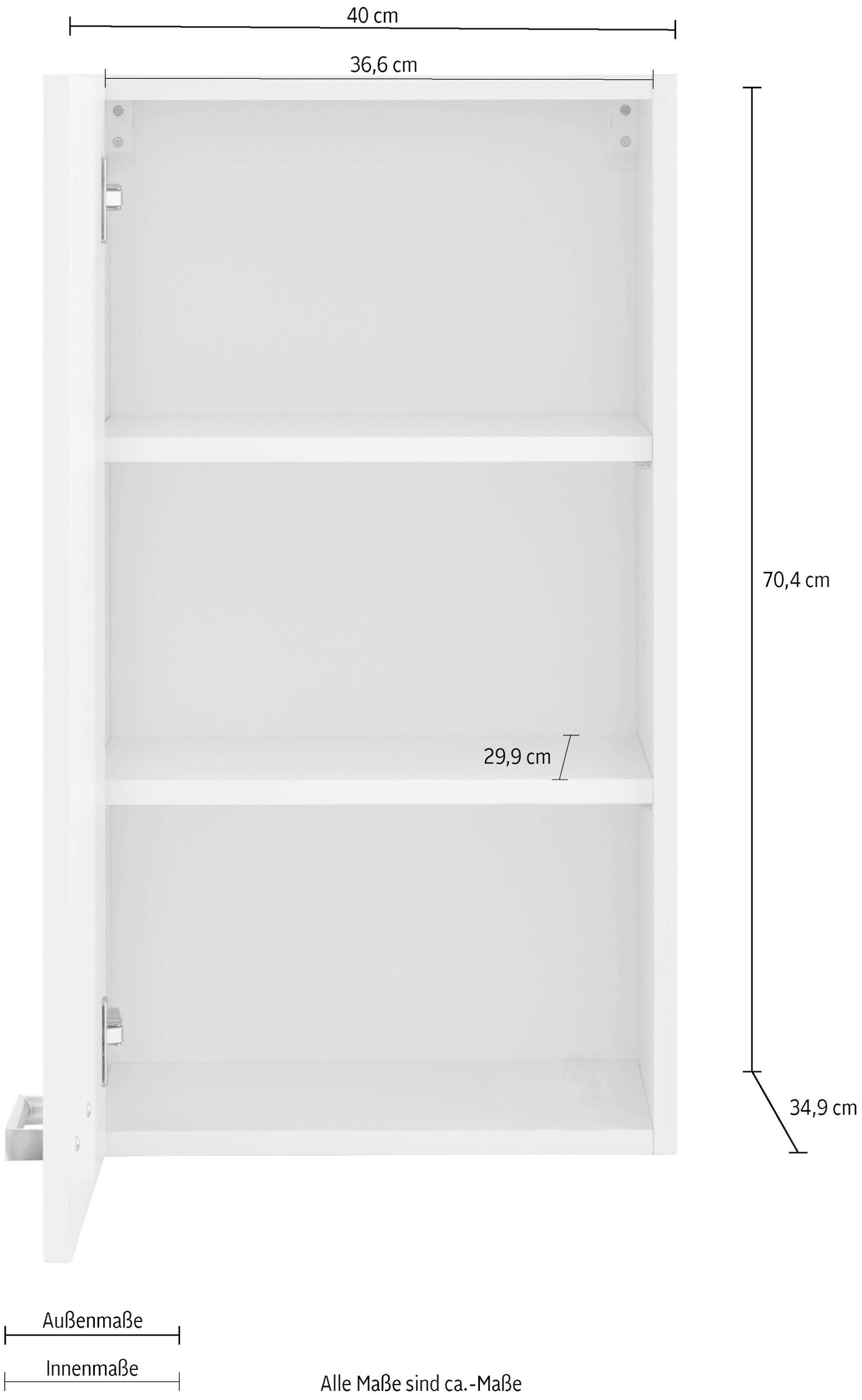 OPTIFIT Hängeschrank »Parma«, Breite 40 cm online kaufen