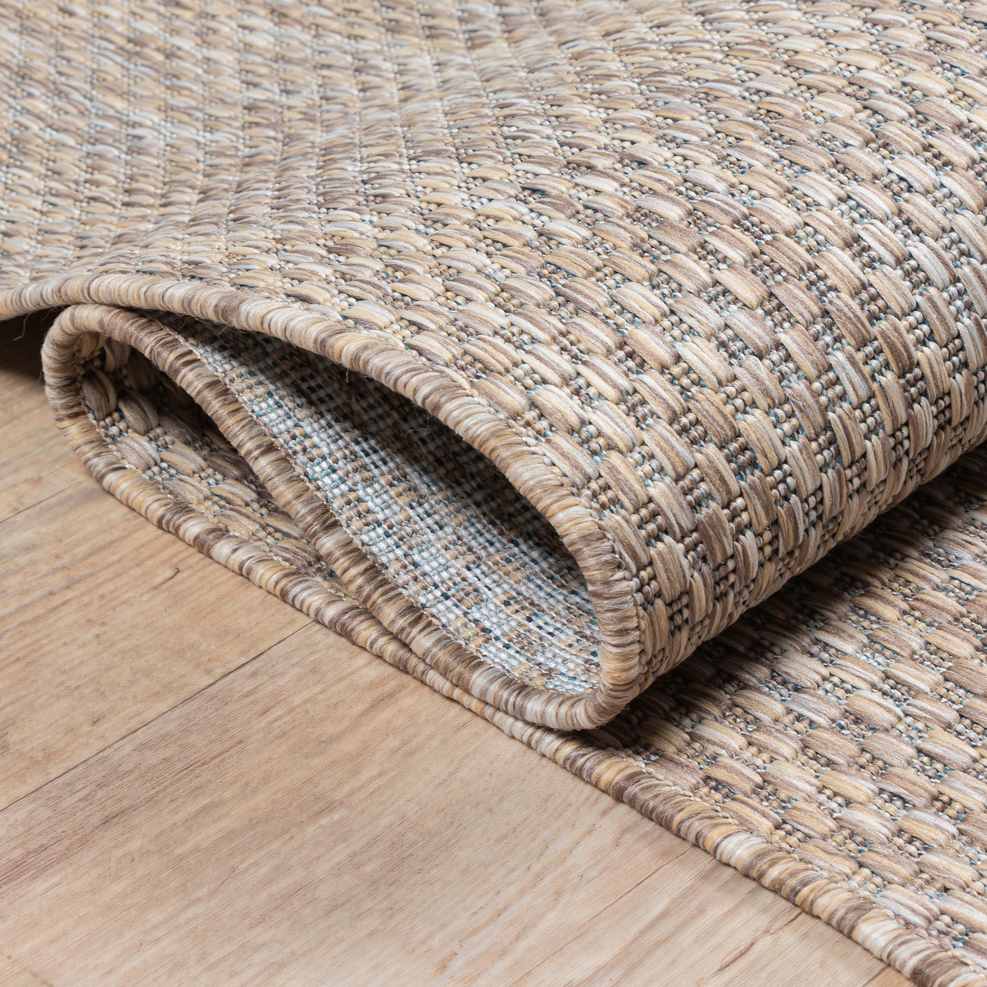 Sanat Teppich »Melissa 8000«, rechteckig, 10 mm Höhe, Kurzflor, In -und Outdoor geeignet, Außenbereich, Wohnzimmer