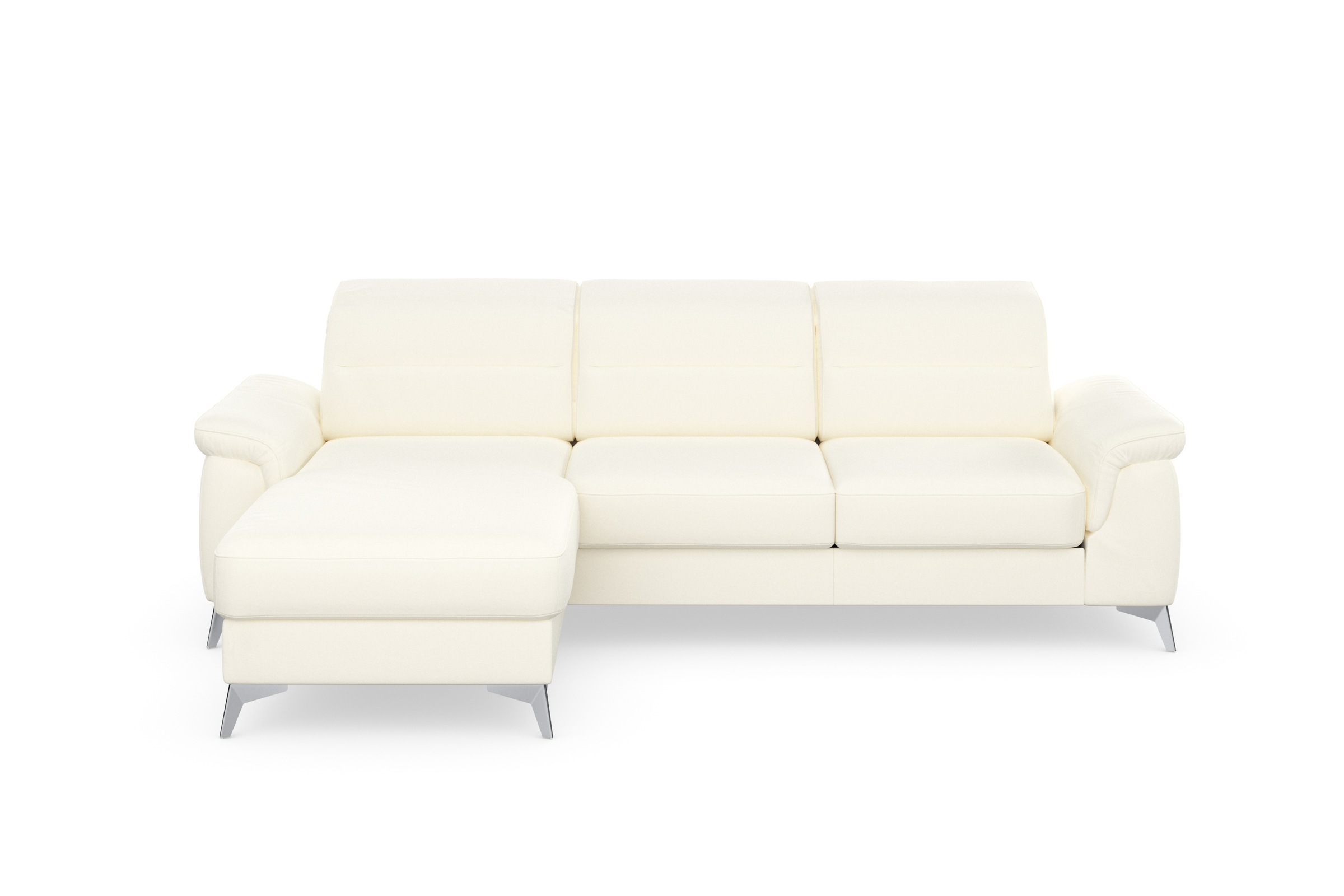 sit&more Ecksofa »Sinatra L-Form«, mit Recamiere, optinal mit Kopfteilverstellung und Armteilfunktion
