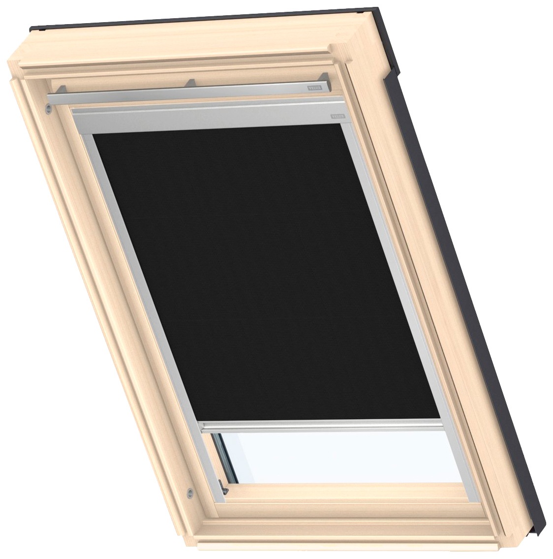 Velux Verdunkelungsrollo für Dachfenster Classic DBL U08 4249 Schwarz günstig online kaufen