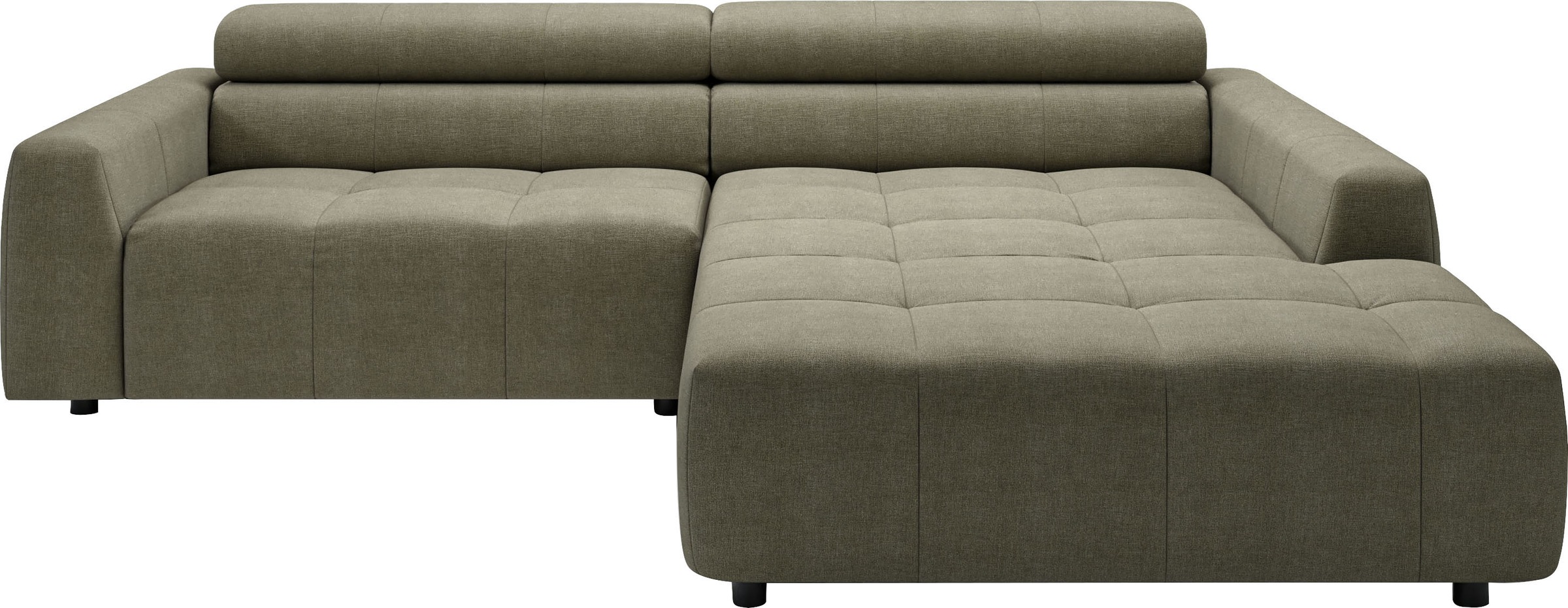 3C Candy Ecksofa »Denver auch mit Cord- und Easy care-Bezug, Kopfteilverste günstig online kaufen