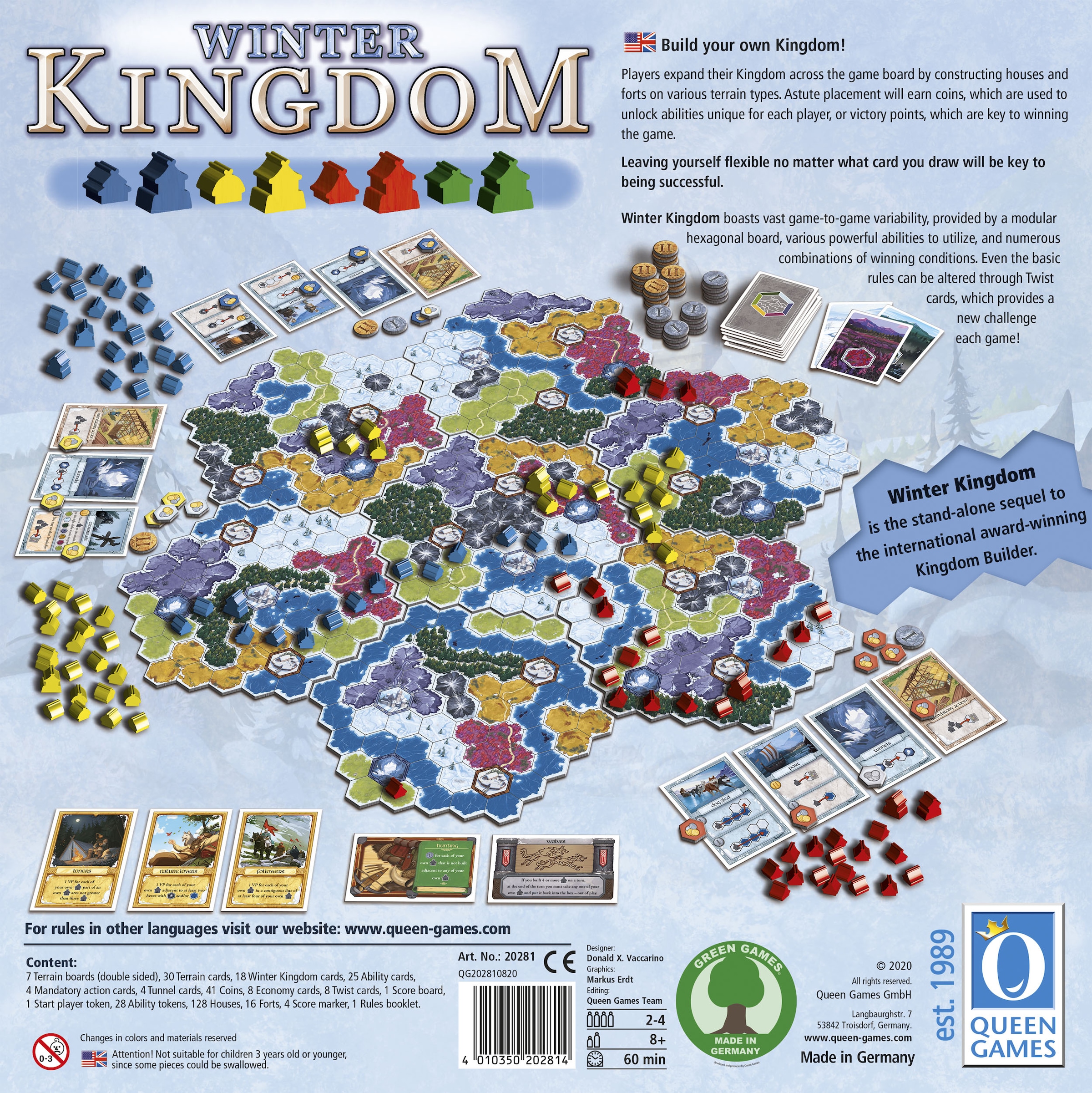 Queen Games Spiel »Winter Kingdom US«