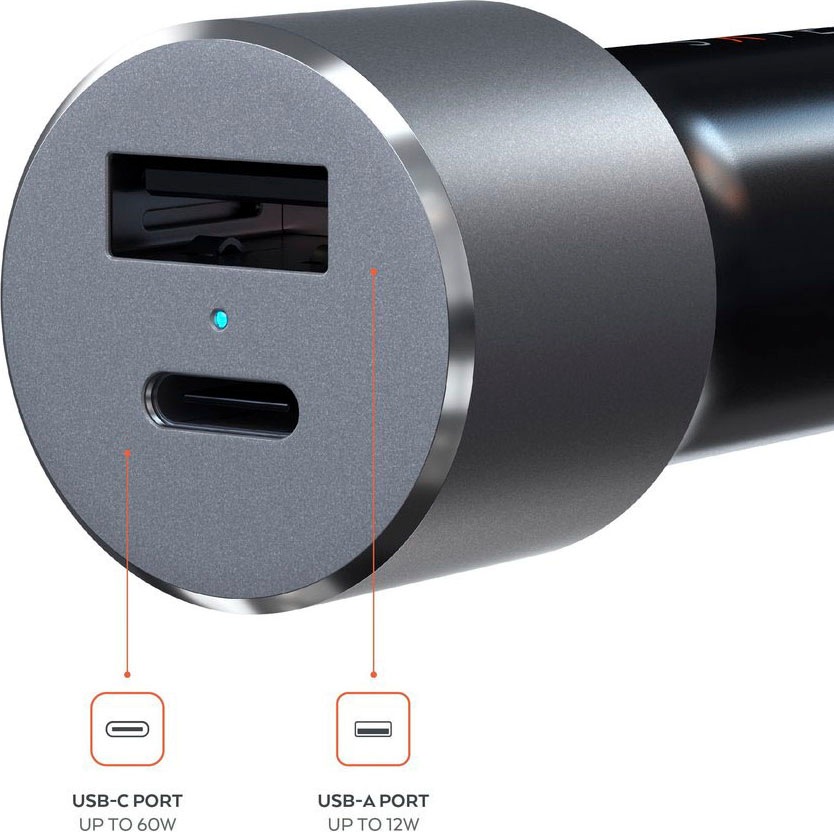 Satechi Smartphone-Ladegerät »72W TYPE-C PD CAR CHARGER ADAPTER«