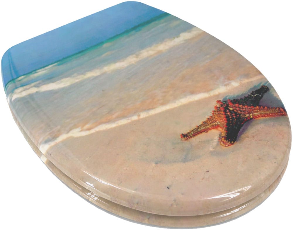 welltime WC-Sitz »Dekor« Mit Absenkautomatik & Schnellverschluss