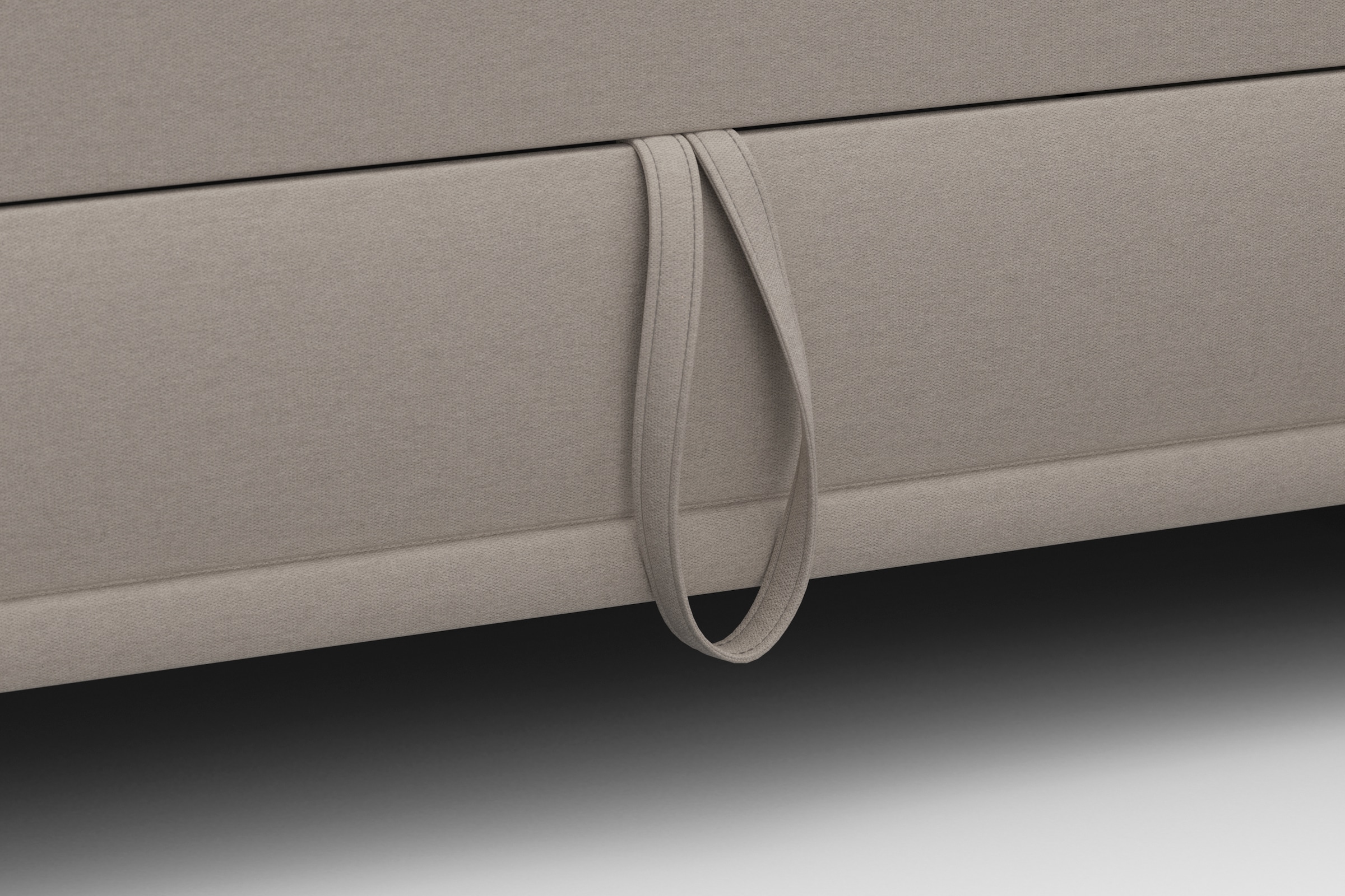 sit&more Wohnlandschaft »Cabrio U-Form, mit Sitztiefenverstellung, Arm- und Kopfteilverstellung«, 3 Nierenkissen, Federkern, optional Bettfunktion und Stauraum