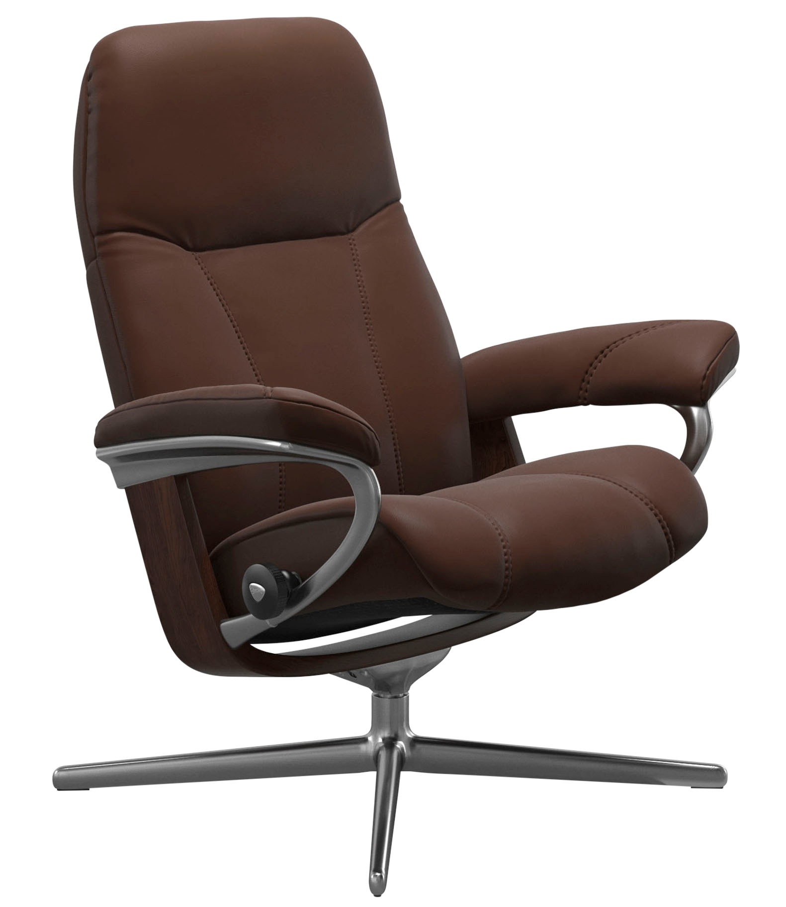 Stressless Relaxsessel "Consul" mit Cross Base, Größe S, M & L, Holzakzent günstig online kaufen