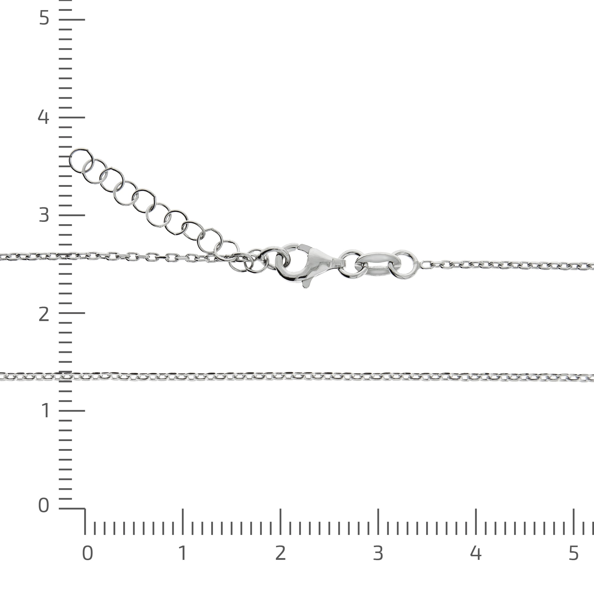 Diamonds by Ellen K. Kette mit Anhänger »Silber 925 mit 1x Diamant 0,008ct. Buchstabe T«
