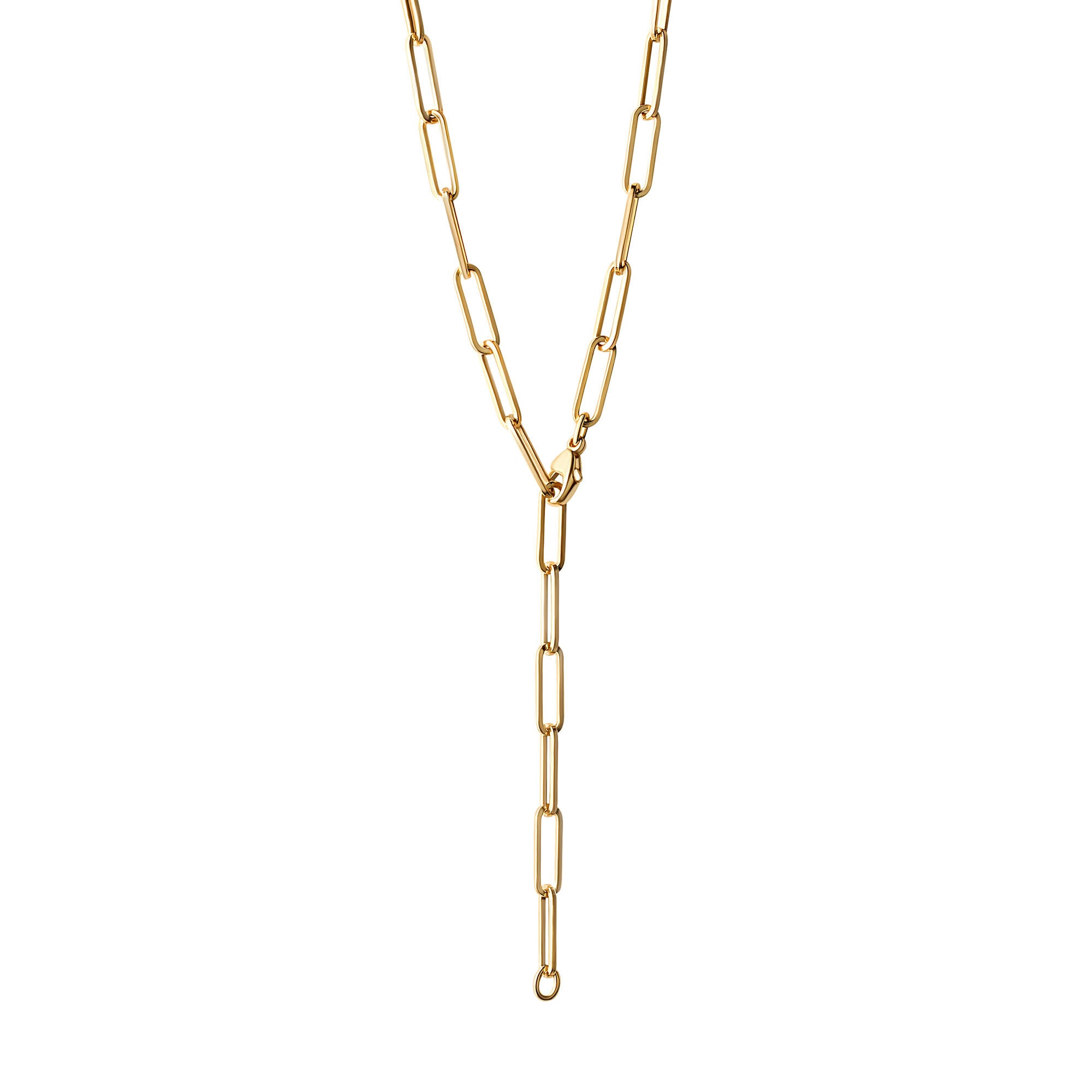 Vivance Collierkettchen »925/- Sterling Silber vergoldet Gliederkette 45 cm«