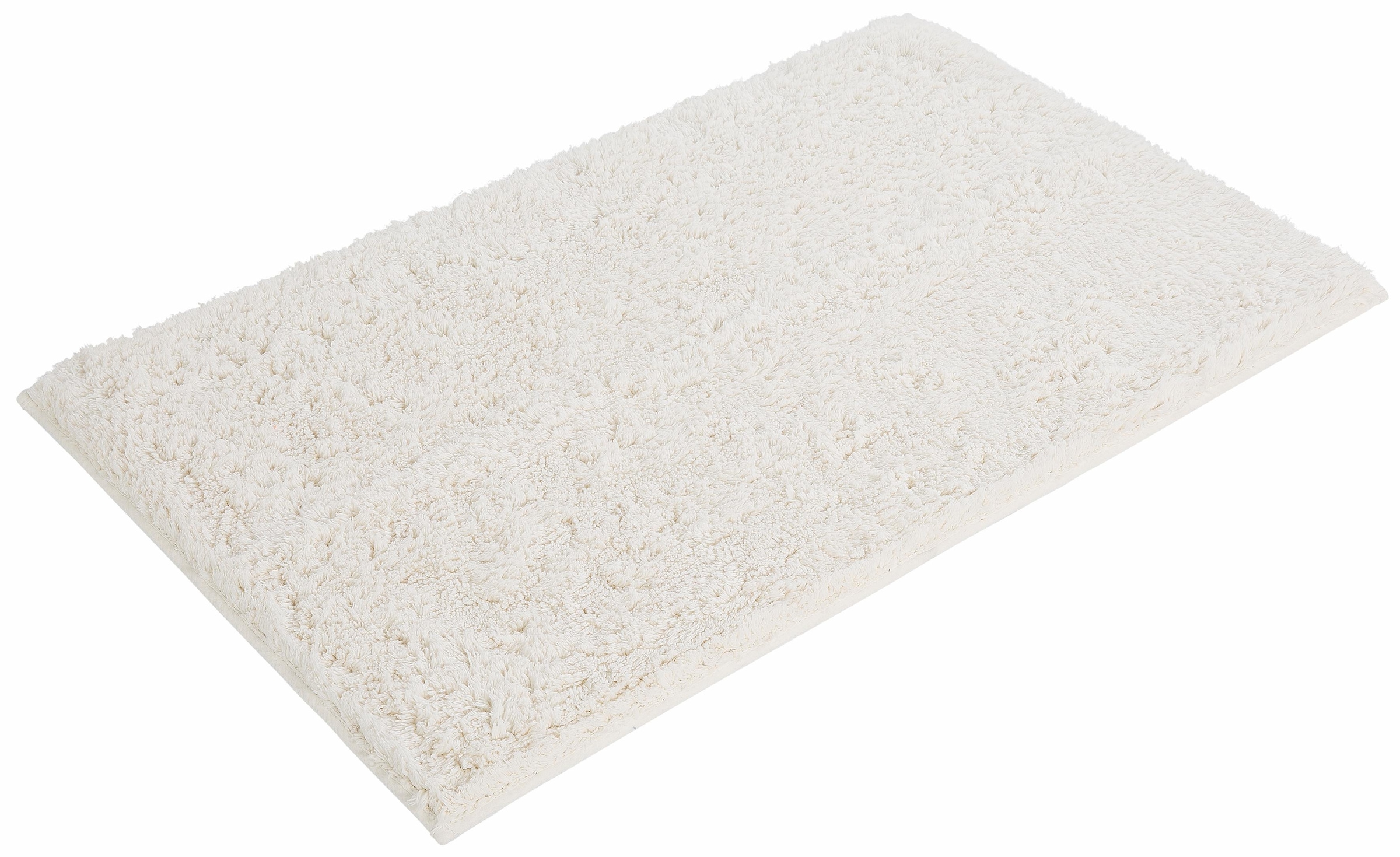 my home Badematte »Maren, Badvorleger, Badezimmer Teppich«, rutschhemmend beschichtet, fußbodenheizungsgeeignet, Bio-Baumwolle, Badteppich, Badematten auch als 3 teiliges Set