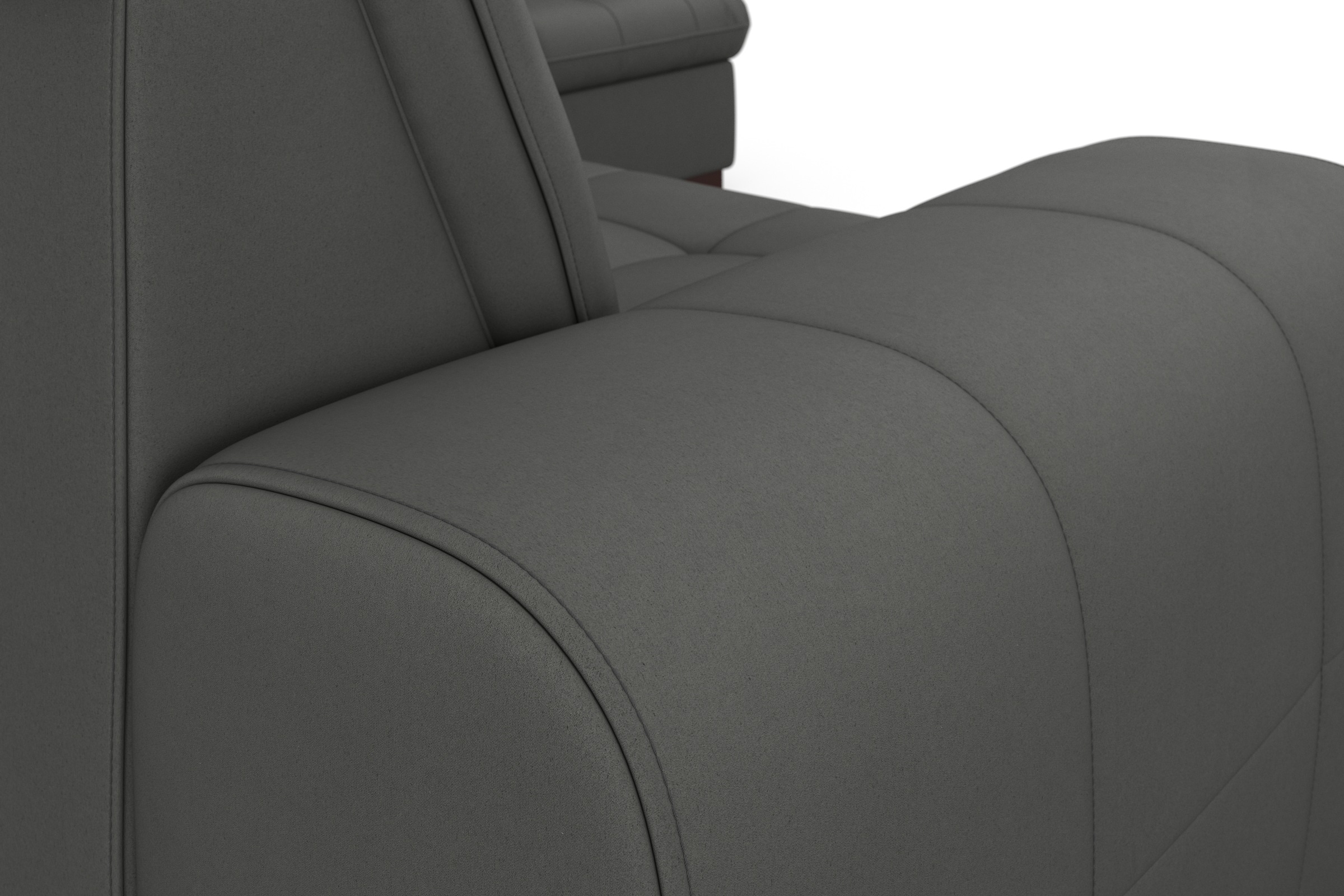 sit&more Ecksofa »Luxor L-Form«, wahlweise mit Bettfunktion, Stauraum und Kopfteilverstellung