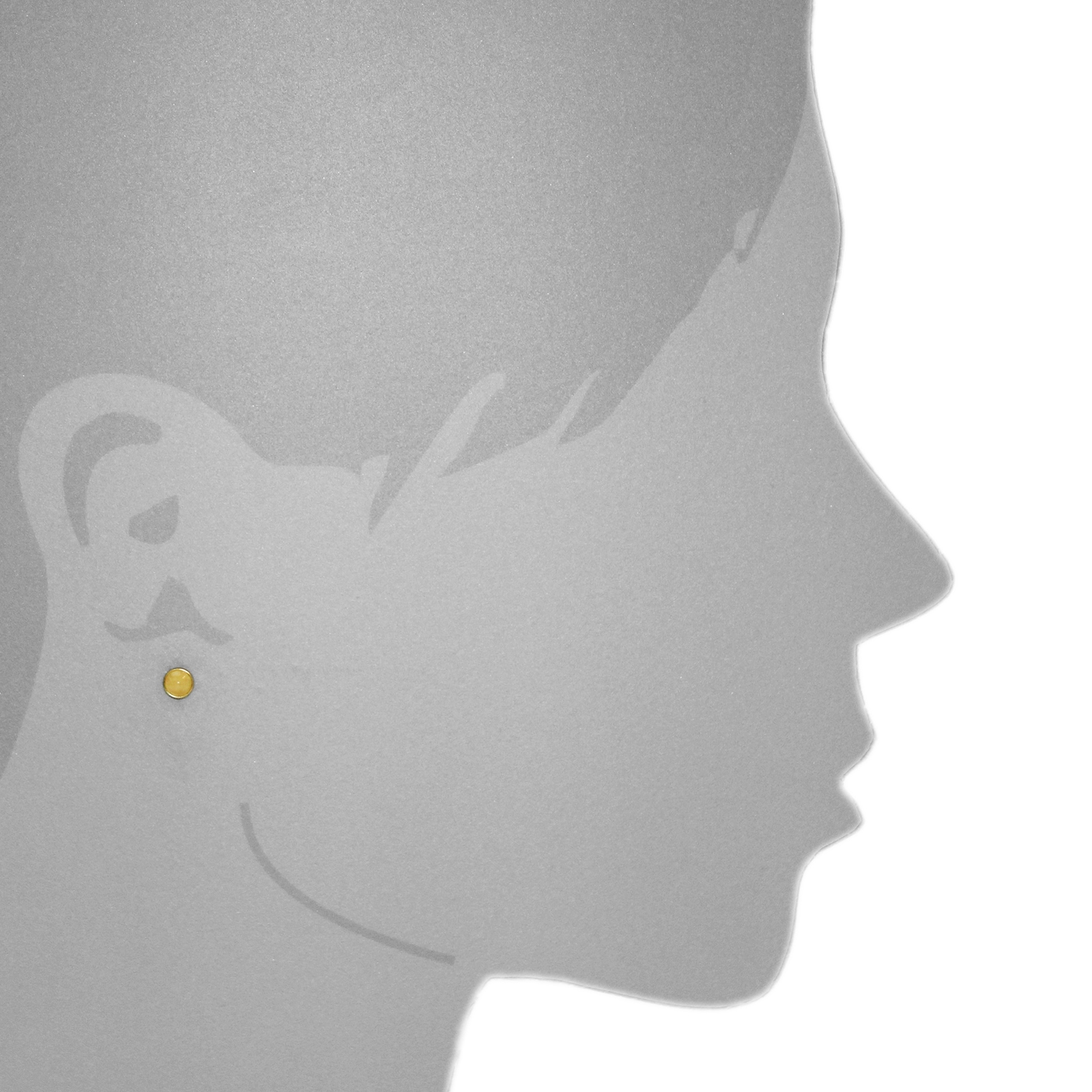 OSTSEE-SCHMUCK Paar Ohrstecker »Ostsee-Schmuck Ohrstecker Classic 5 mm Ohrstecker Classic 5 mm«, (2 tlg.)