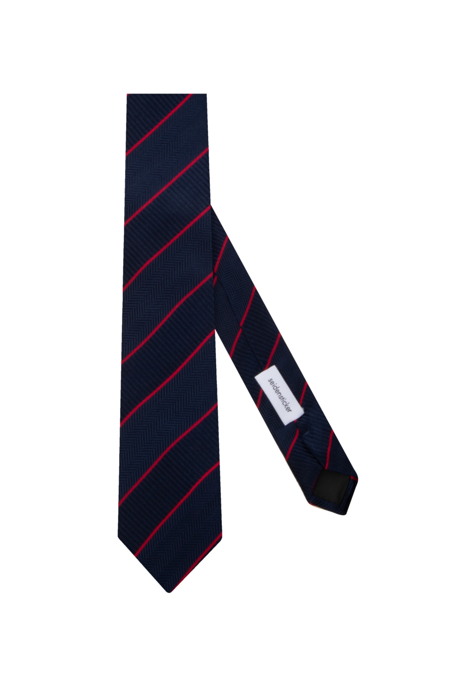 seidensticker Krawatte »Schwarze Rose«, Breit (7cm) Streifen online kaufen