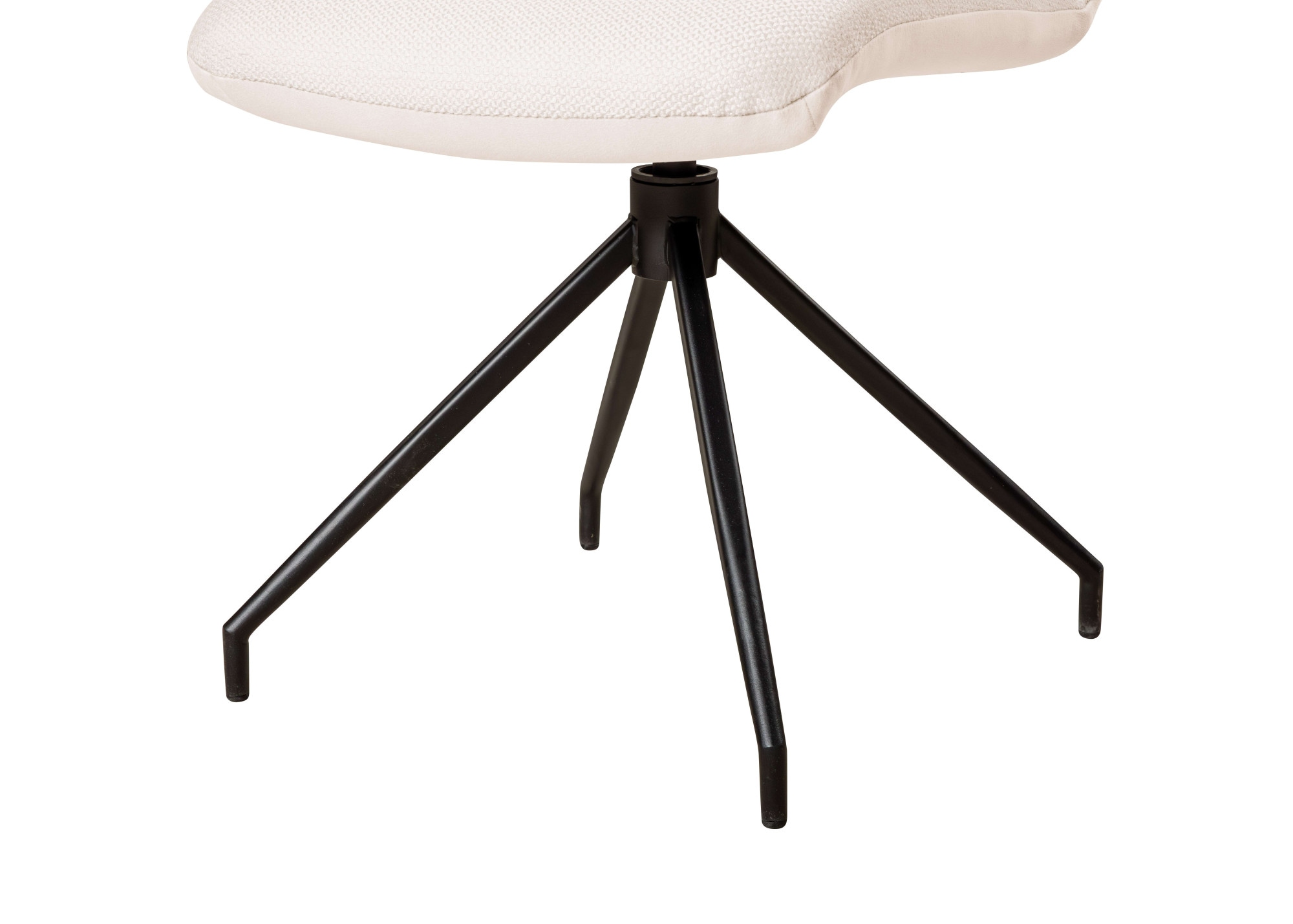 OTTO home Drehstuhl »Bruna Esszimmerstuhl,Polsterstuhl, Küchenstuhl, 4-Fußstuhl« () 360° drehbar, mit automatischer Rückstellung, 2-Stoff-Design