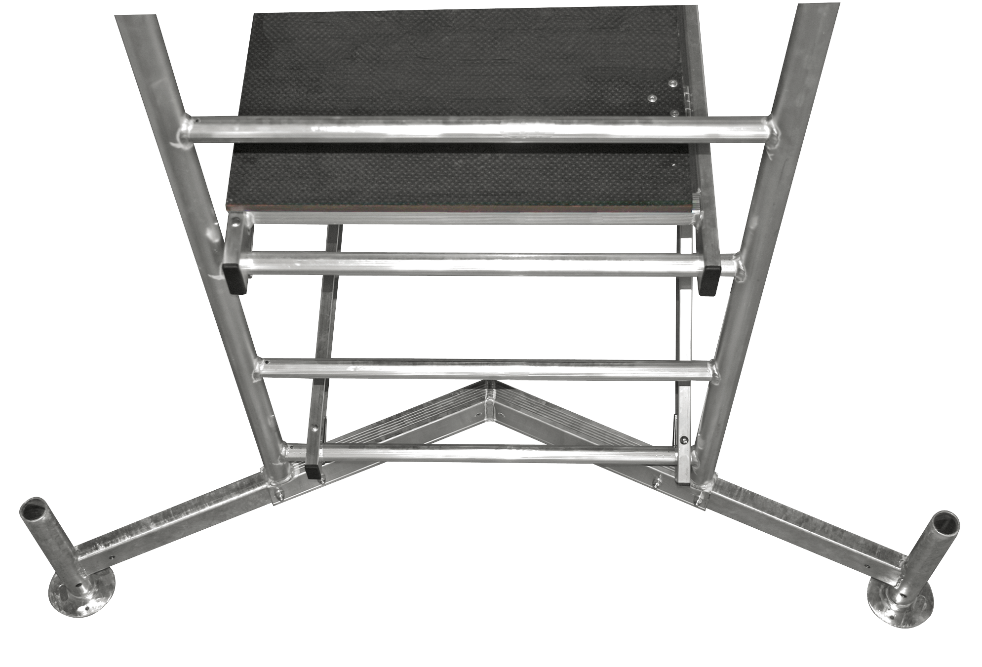 KRAUSE Arbeitsgerüst »ClimTec System«, Komplettgerüst, inkl. 1 Aufstockung und Fahrrollensatz