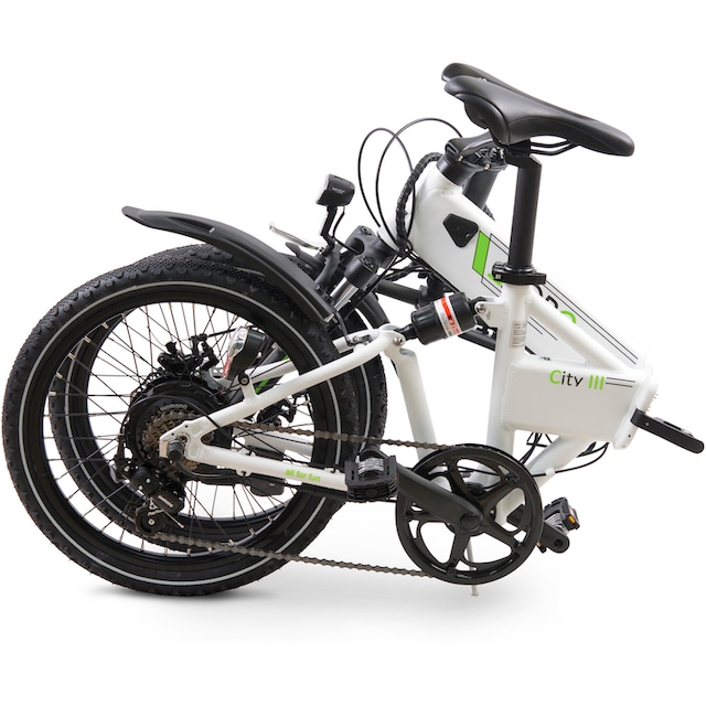 bestellen III W »City E-Bike Gang, Shimano, LLobe im Heckmotor Online-Shop weiß«, 250 7