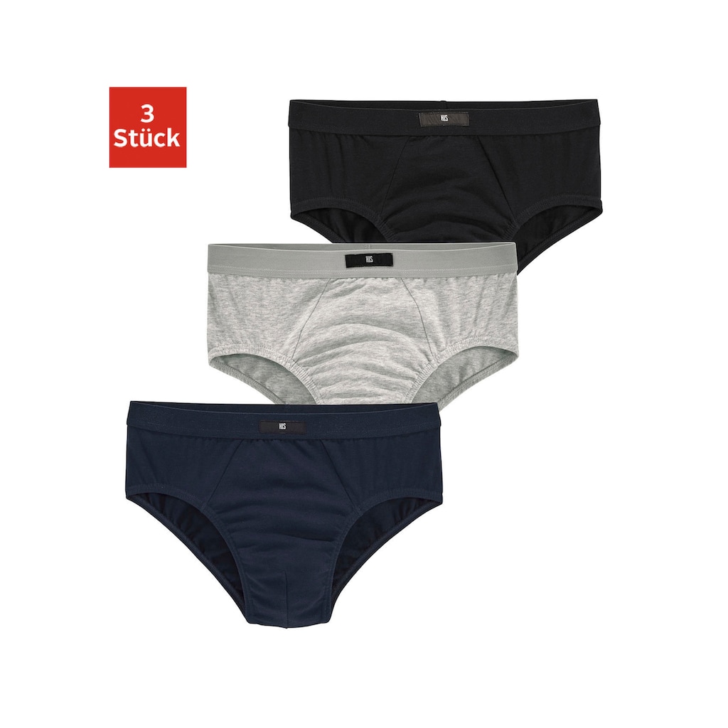 H.I.S Slip, (Packung, 3 St.)