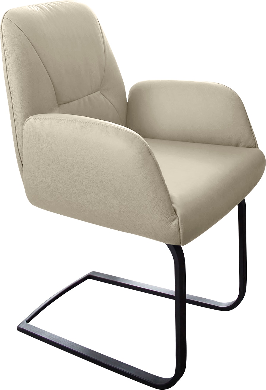 W.SCHILLIG Freischwinger »ole« () Gestell in Schwarz pulverbeschichtet günstig online kaufen