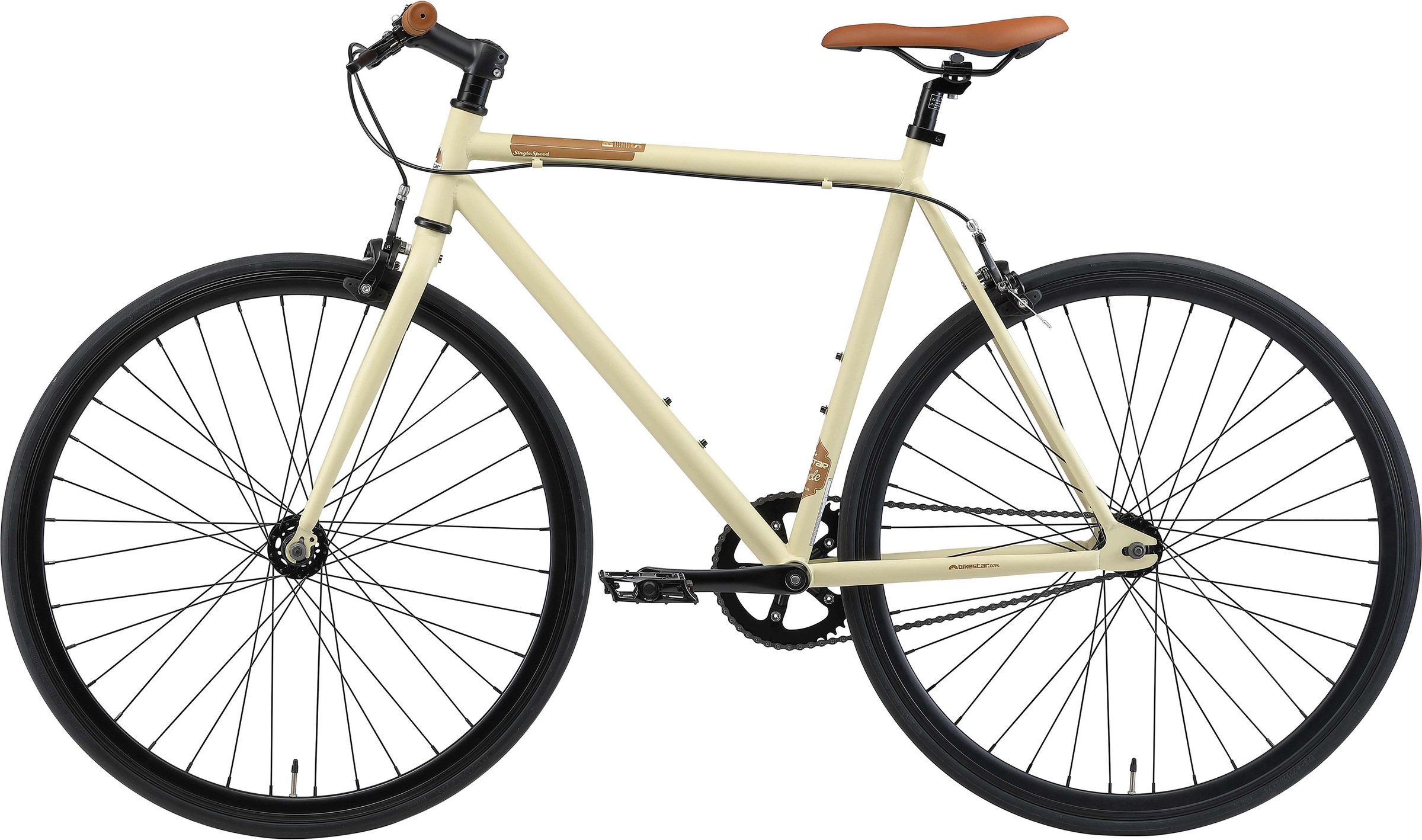 Bikestar Singlespeed, 1 Gang, Shimano, für Damen und Herren