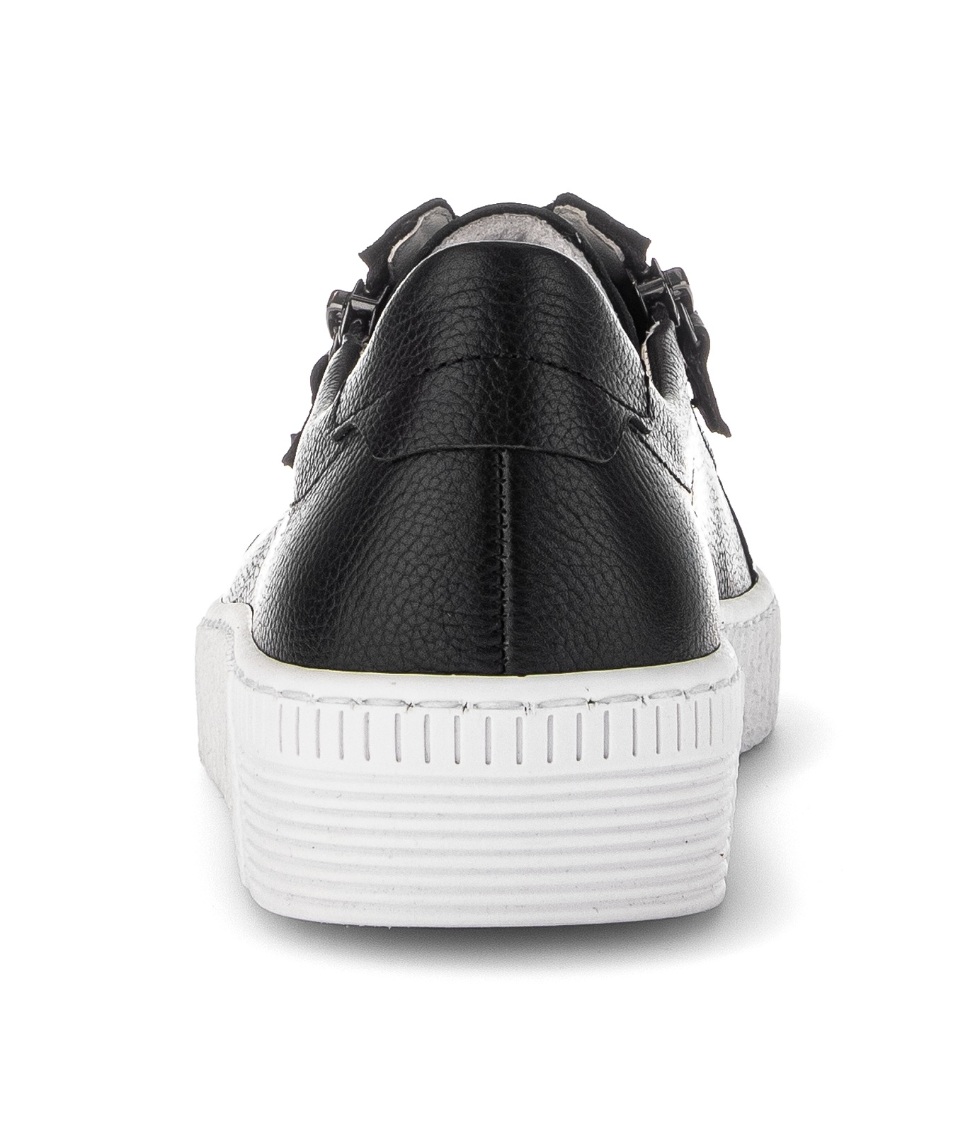 Gabor Plateausneaker, Freizeitschuh, Halbschuh, Schnürschuh mit zwei Reißverschlüssen