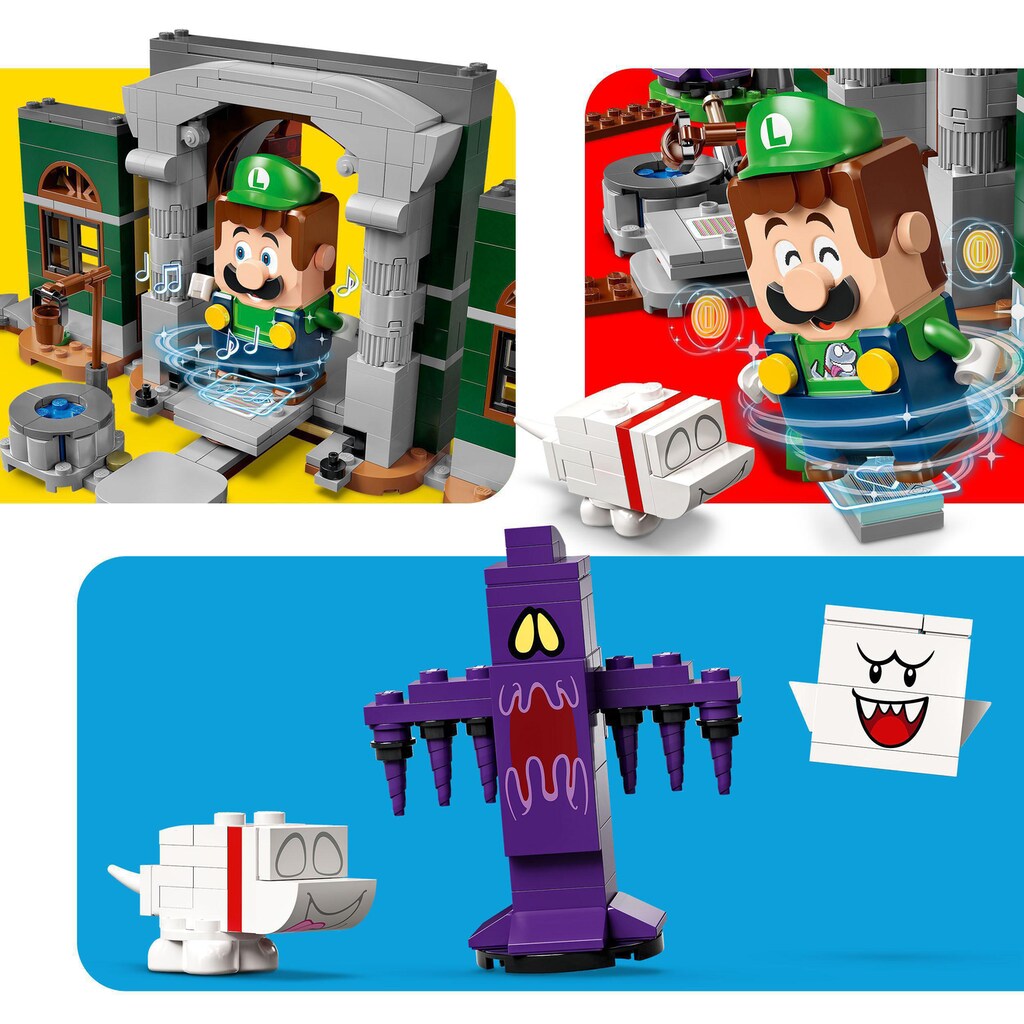 LEGO® Konstruktionsspielsteine »Luigi’s Mansion™: Eingang – Erweiterungsset (71399), LEGO® Super Mario«, (504 St.)