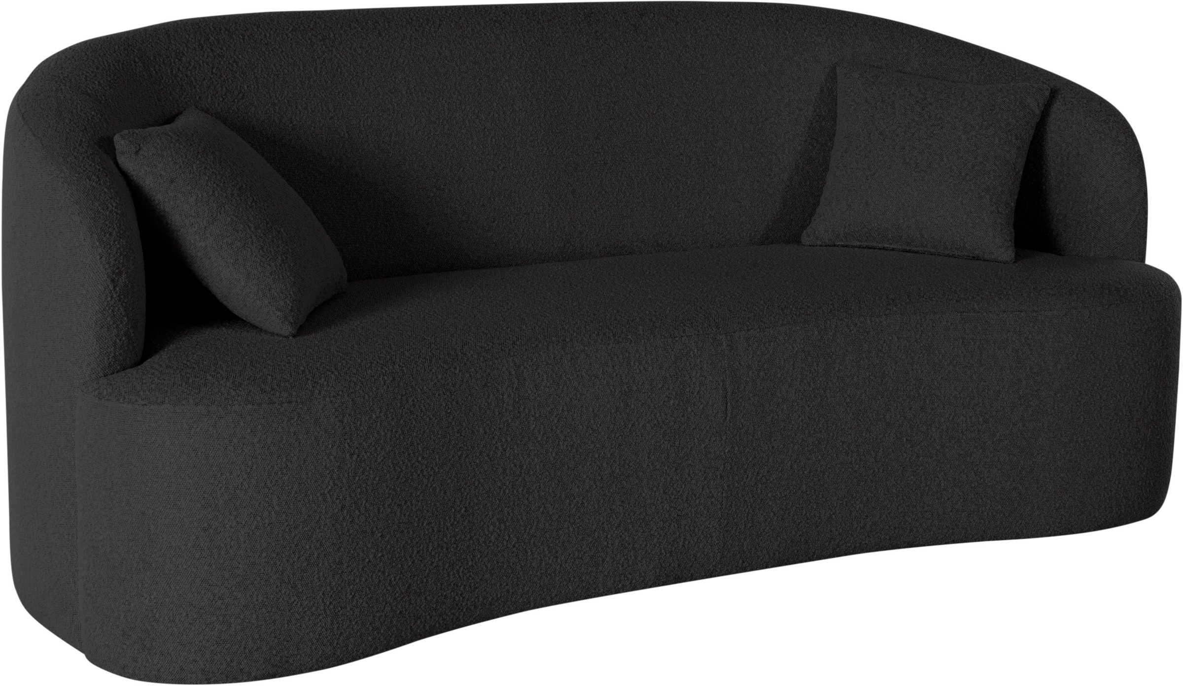 LeGer Home by Lena Gercke 3-Sitzer "Dilara" gerundete Rückenlehne und Front günstig online kaufen