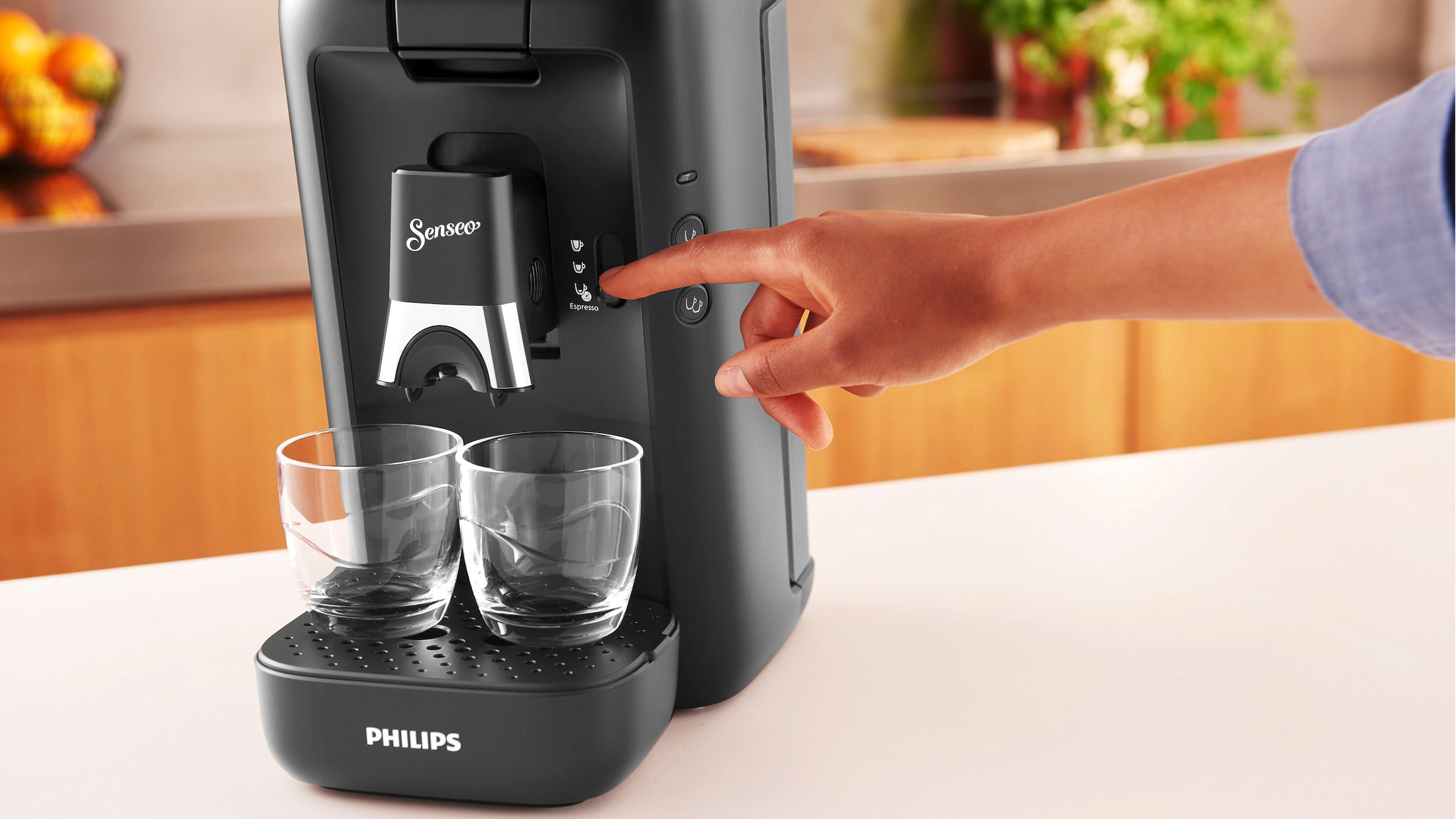 Philips Senseo Kaffeepadmaschine Wert 80% CSA260/60, im Plastik, Kaffeespezialitäten«, von aus Memo-Funktion, »Maestro +3 kaufen Gratis-Zugaben € UVP inkl. recyceltem online 14