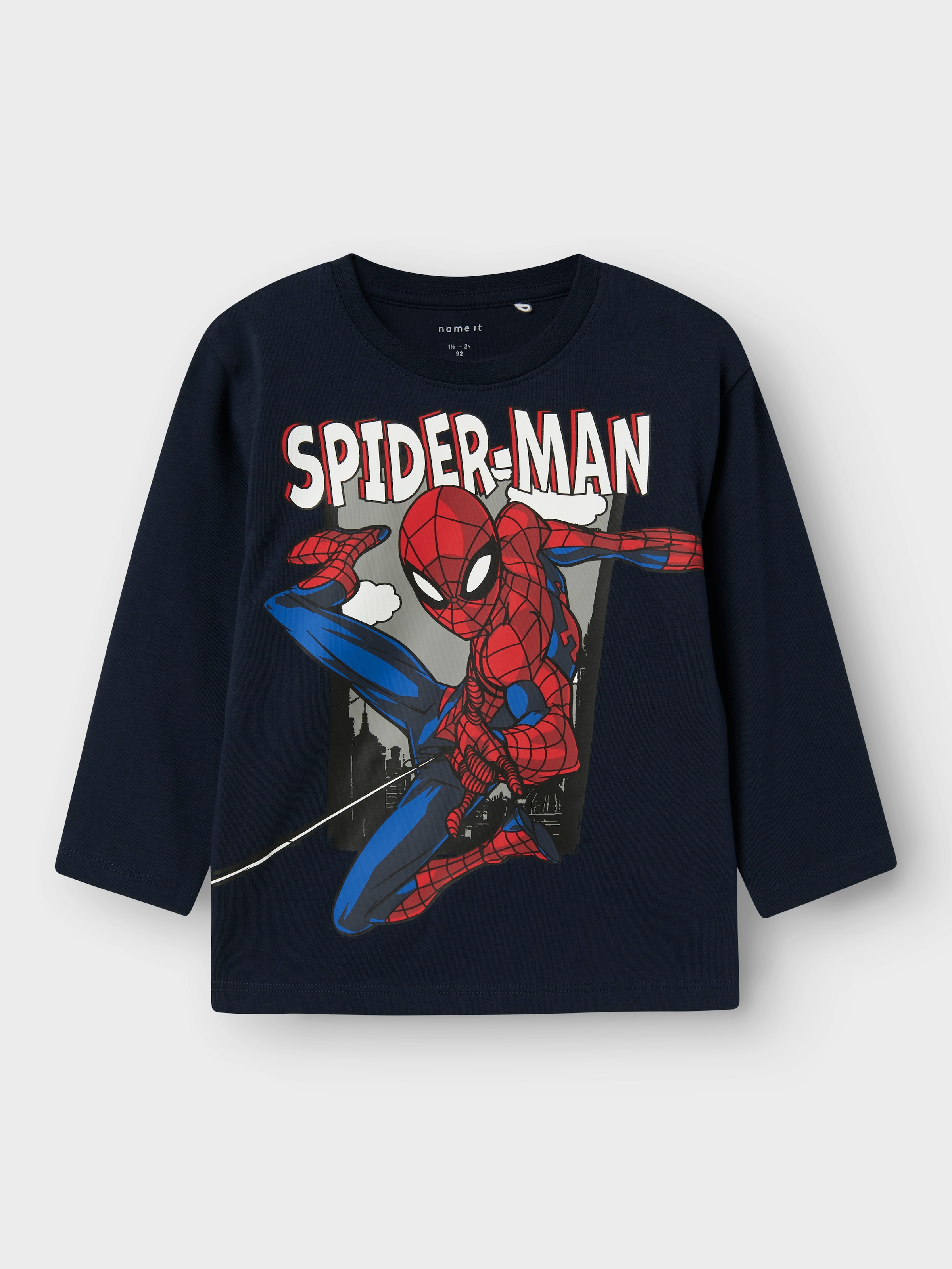 Name It Langarmshirt »NMMJUICE SPIDER NREG LS TOP NOOS MAR«