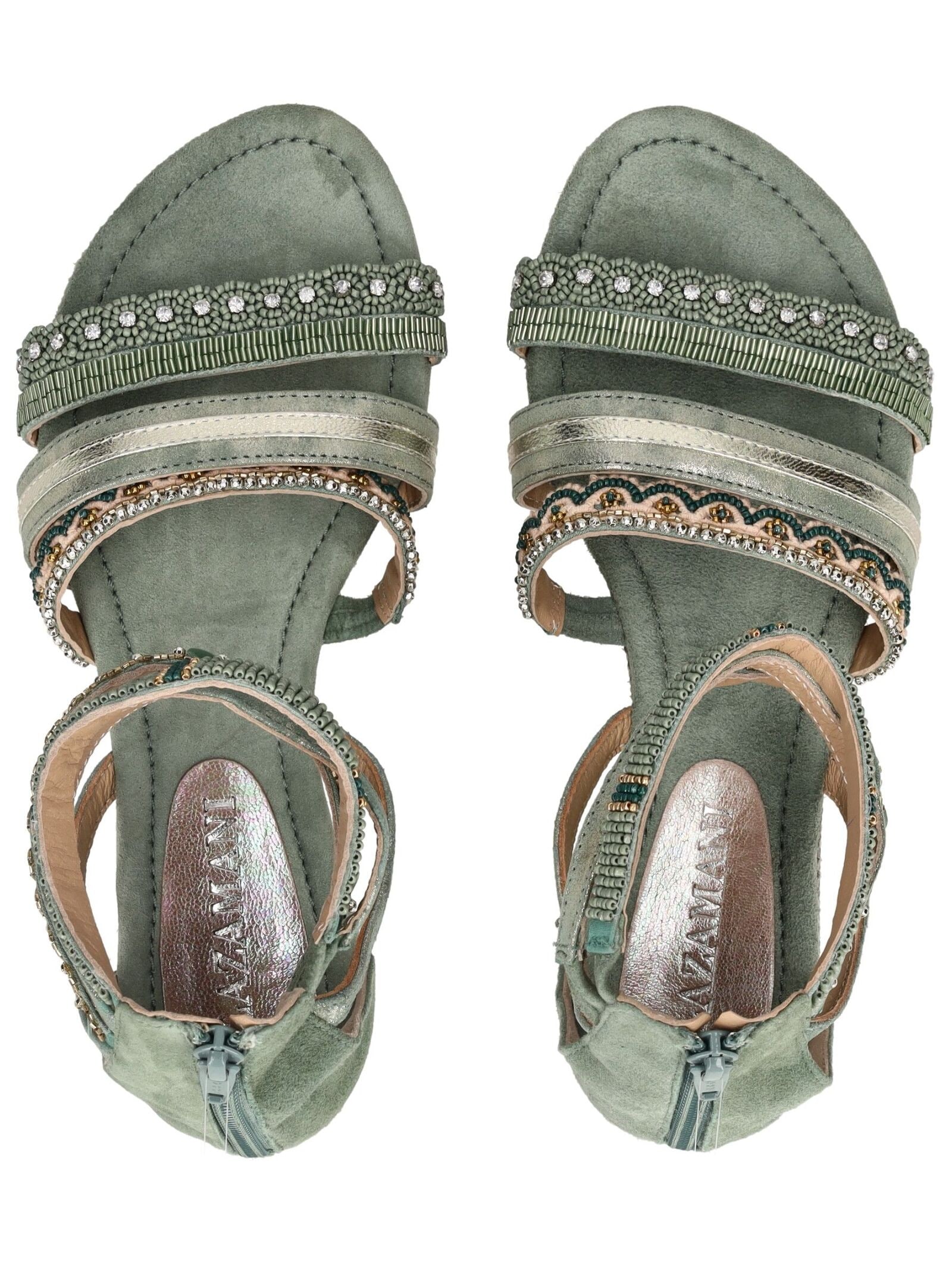 Lazamani Schaftsandalette »Lazamani Sandalen Leder«