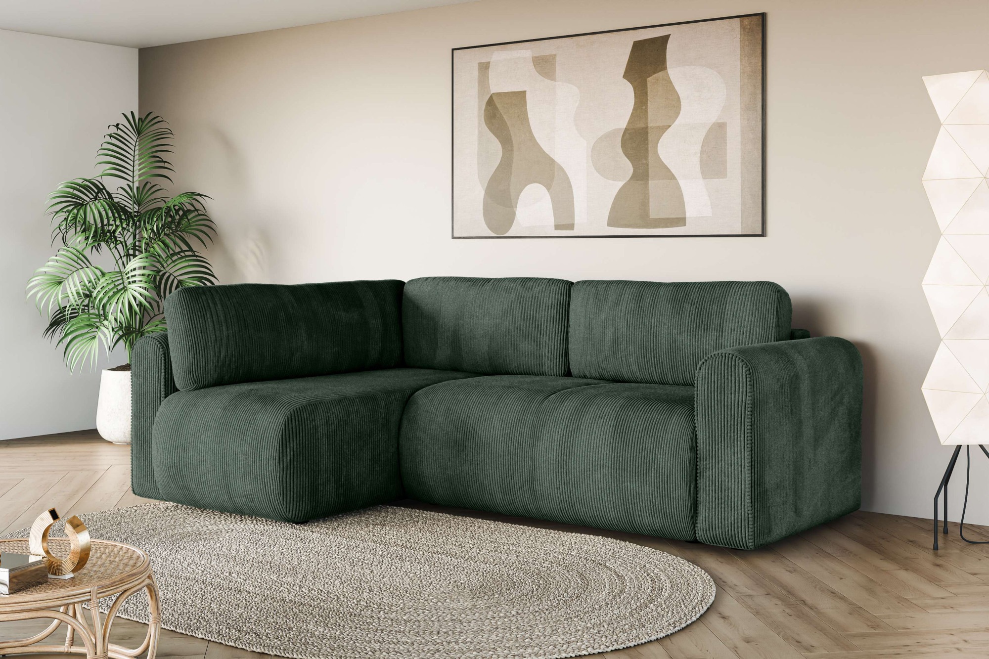 INOSIGN Ecksofa »Zacharia wahlweise Schlafsofa mit Bettkasten, B/T/H 250/16 günstig online kaufen