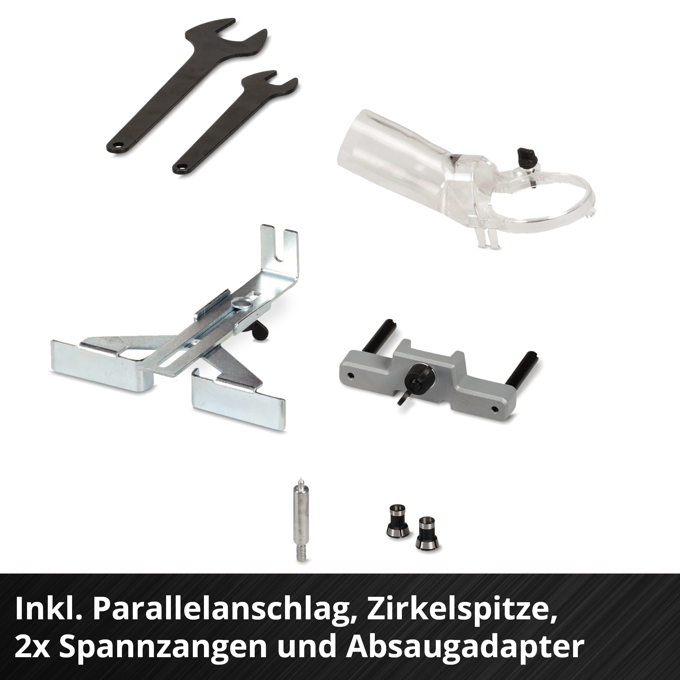 Einhell Akku-Fräse »TP-RO 18 Li BL - Solo«, Oberfräse ohne Akku und Ladegerät