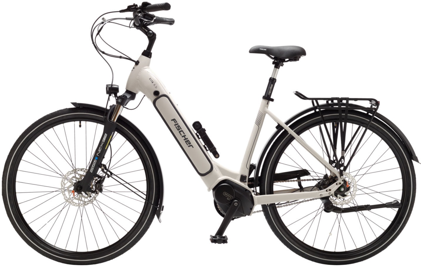 FISCHER Fahrrad E-Bike »CITA 4.3i 630«, 7 Gang, Shimano, NEXUS, (mit Akku-Ladegerät-mit Werkzeug)