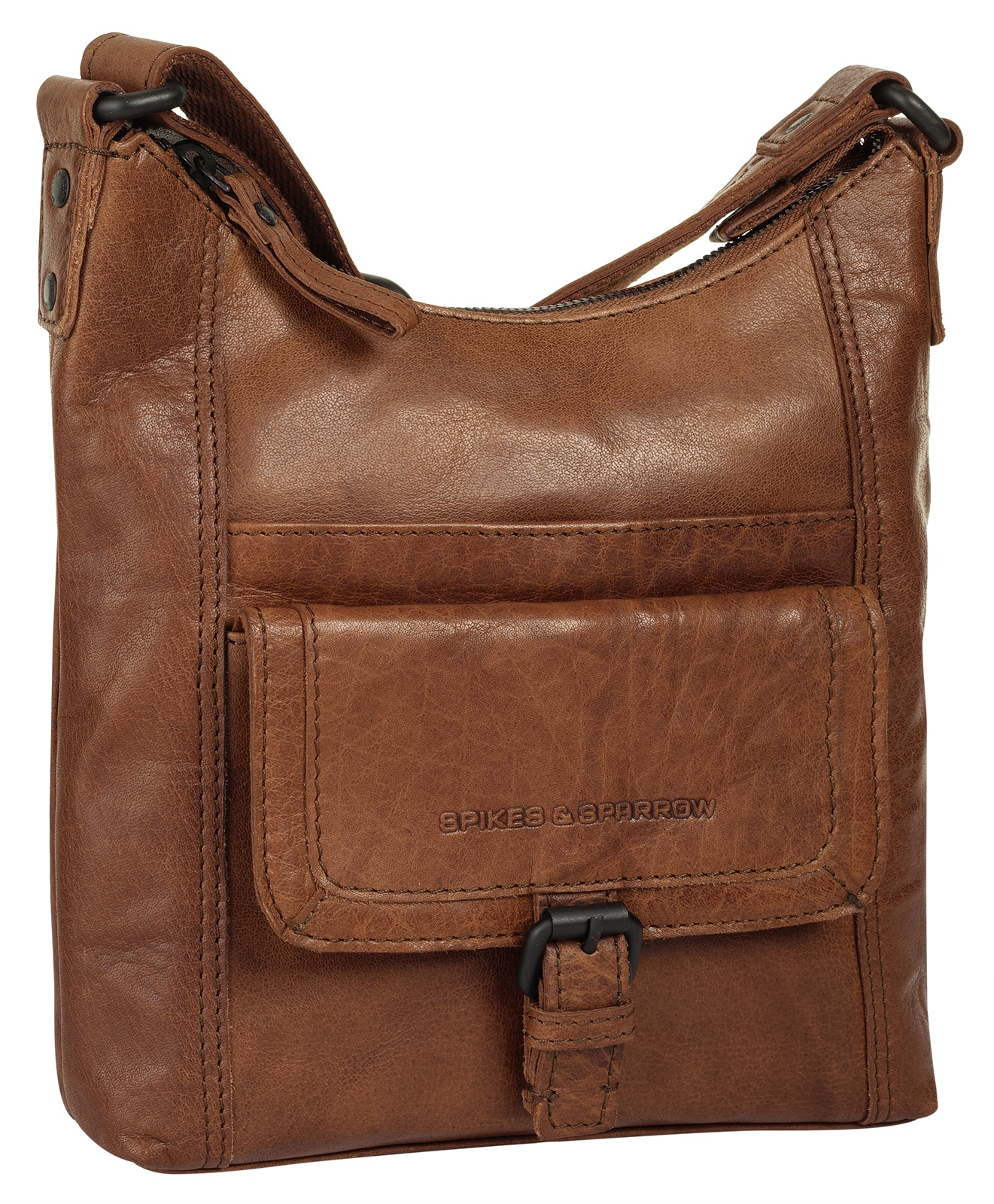 Spikes & Sparrow Umhängetasche echt Leder