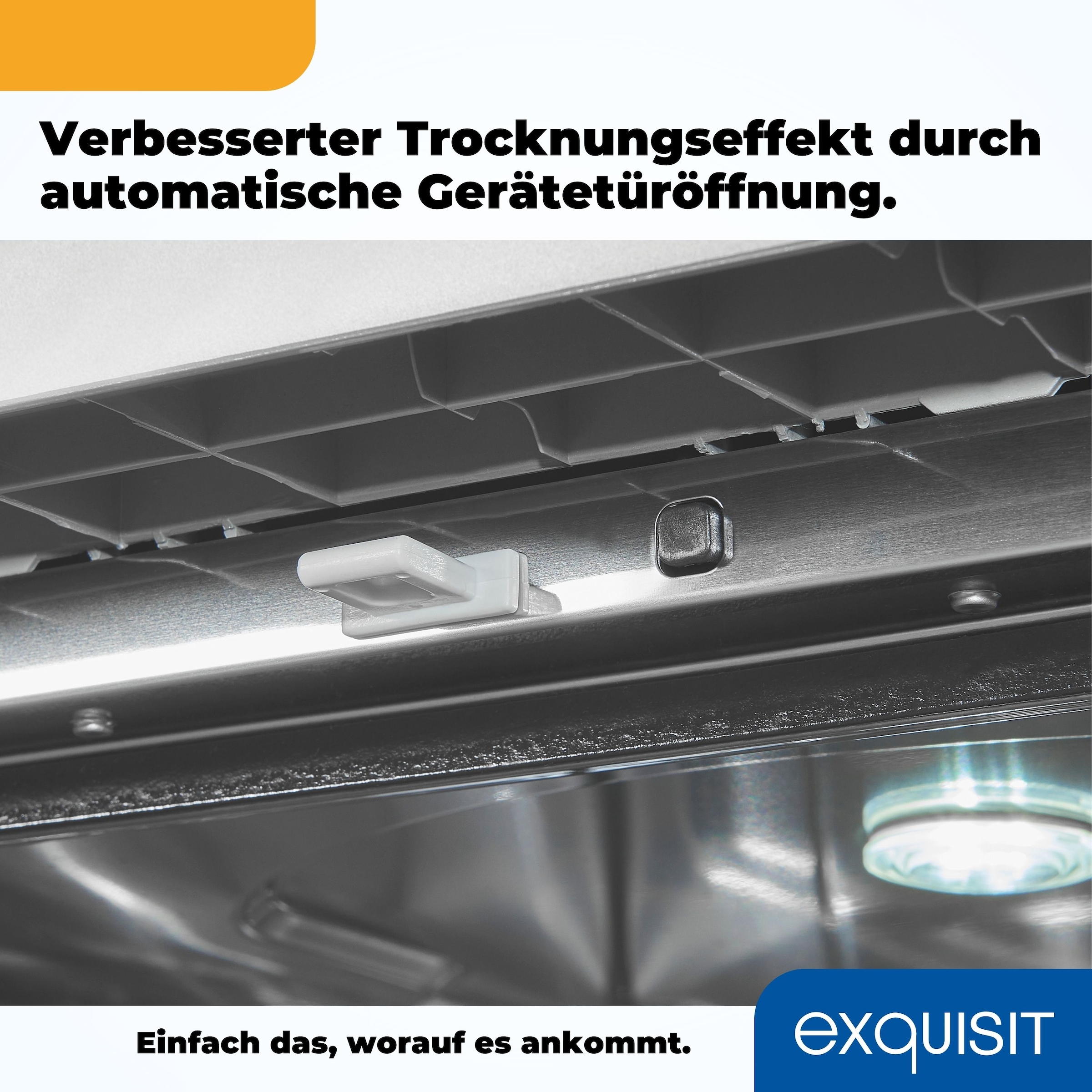 exquisit Standgeschirrspüler »GSP6312-030D silber«, 12 Maßgedecke