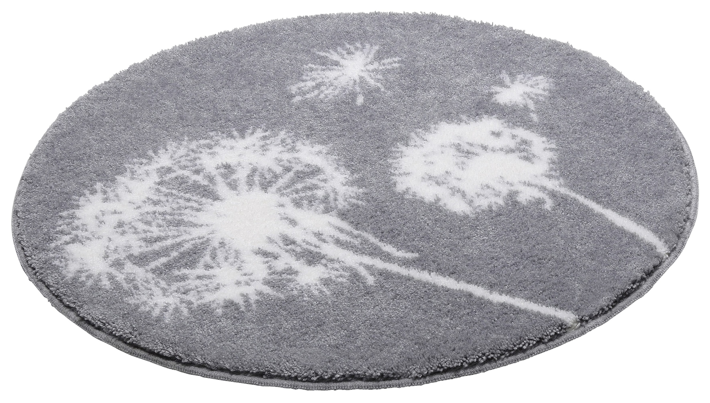 Grund Badematte »Pusteblume«, rutschhemmend beschichtet, schnell trocknend-fußbodenheizungsgeeignet, weiche Haptik, auch als 2-teiliges Set erhältlich, Made in Europe