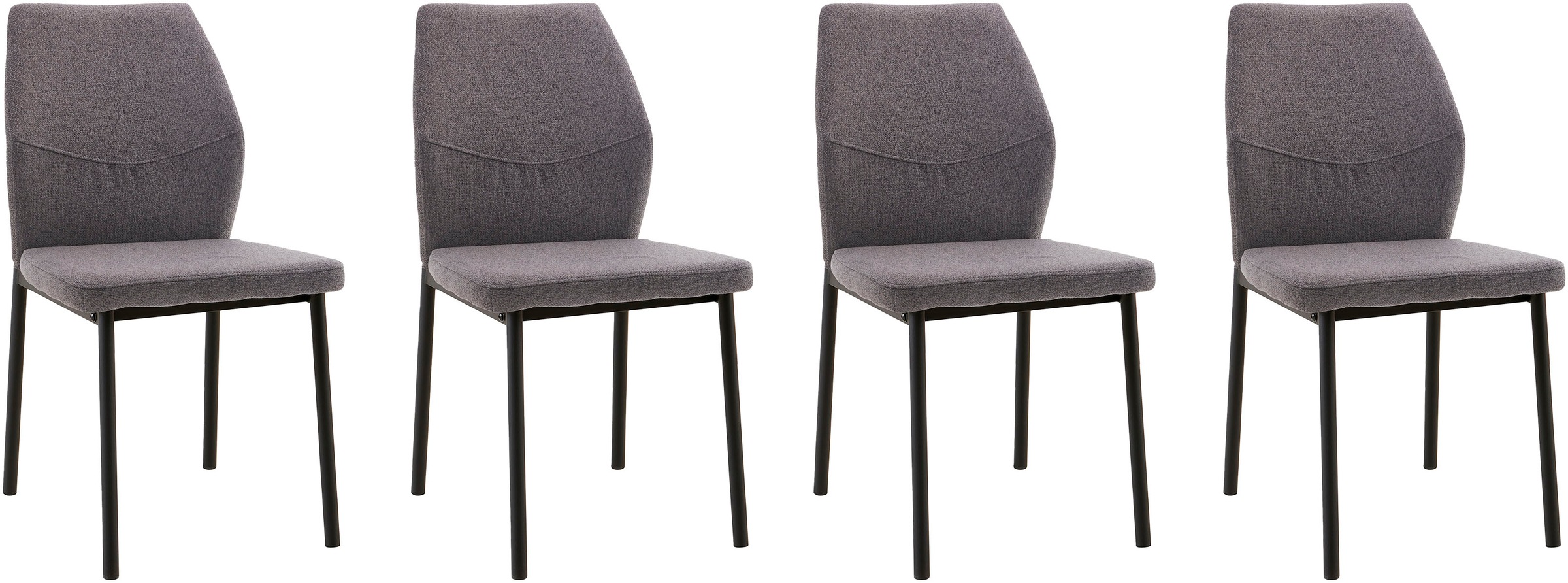 Home affaire Esszimmerstuhl »Lumos«, (Set), 4 St., Webstoff, Webstoff in vi günstig online kaufen