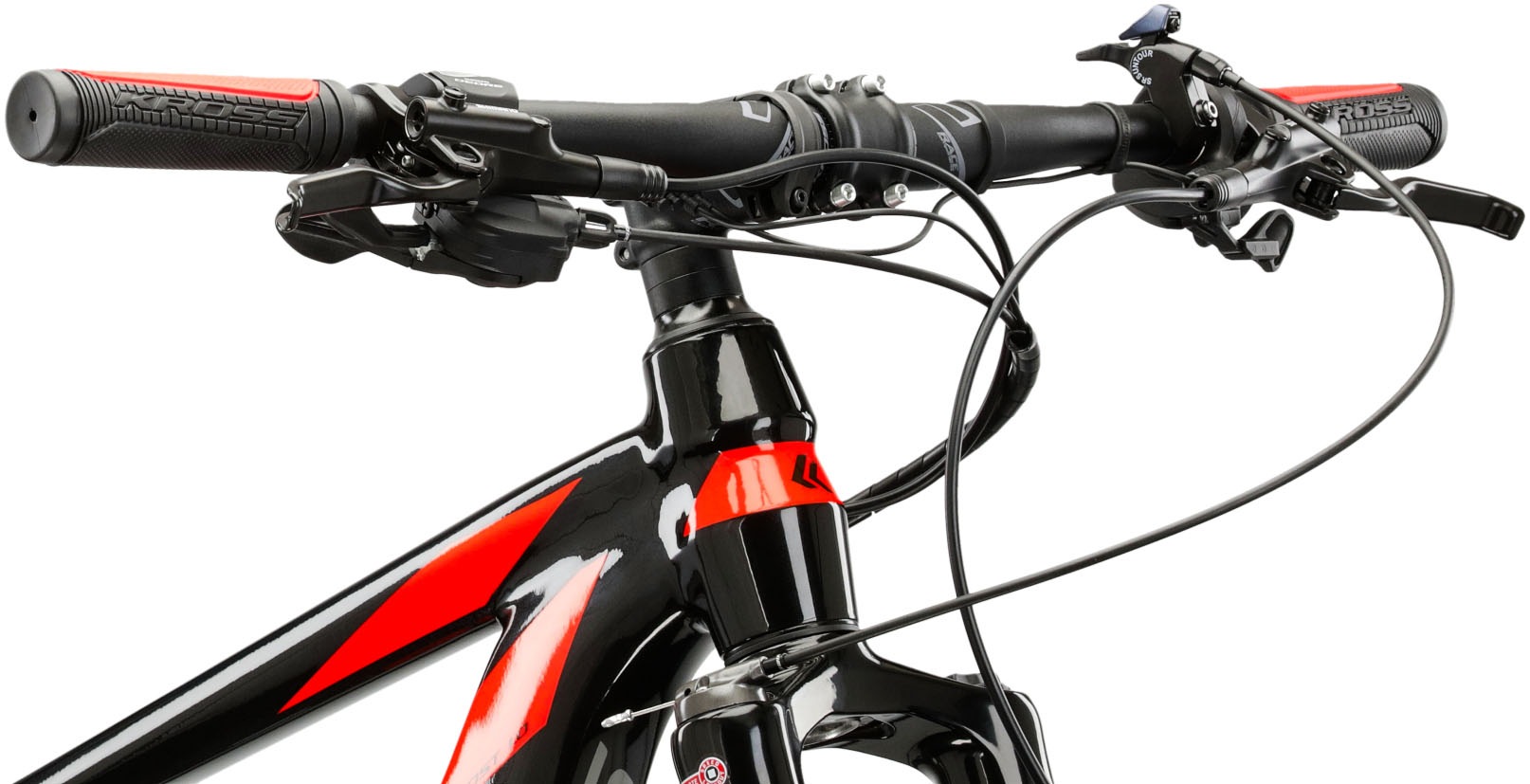 Kross E-Bike »E-MTB Level Boost 1.0 504 29 Zoll schwarz«, 10 Gang, Shimano, DEORE M6000, Mittelmotor 250 W, Pedelec, Elektrofahrrad für Damen und Herren