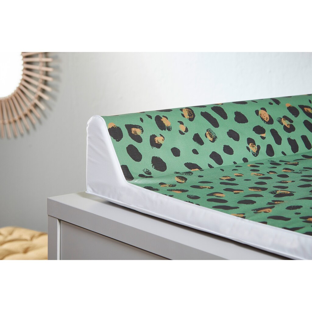 Rotho Babydesign Wickelauflage »Leopard«, (Set, 2 tlg.), in Keilform; inklusive Stillkissen Multi; Made in Europe