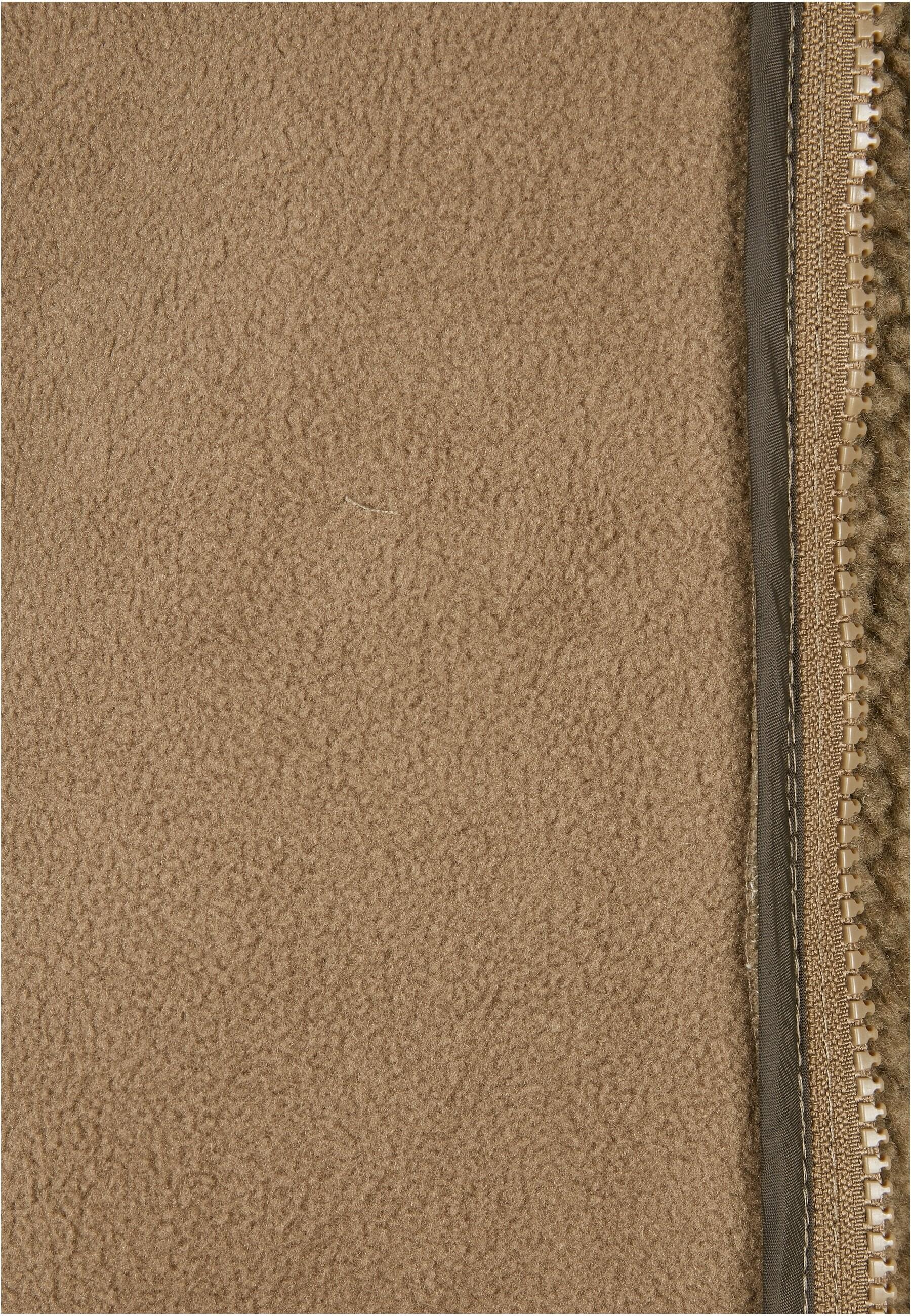 URBAN CLASSICS Winterjacke »Urban Classics Herren Boxy Sherpa Jacket« 1 Stk. tlg. ohne Kapuze