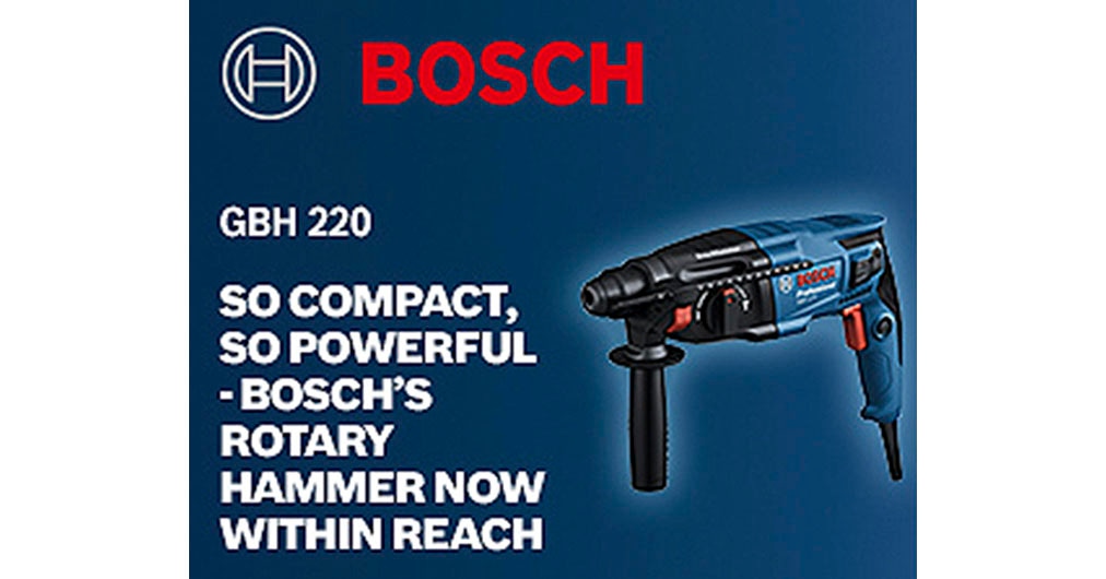 Bosch Professional Bohrhammer »»mit SDS plus GBH 2-21« ohne Akku und Ladegerät«, der kompakter und kraftvoller Bohrhammer der Einstiegsklasse