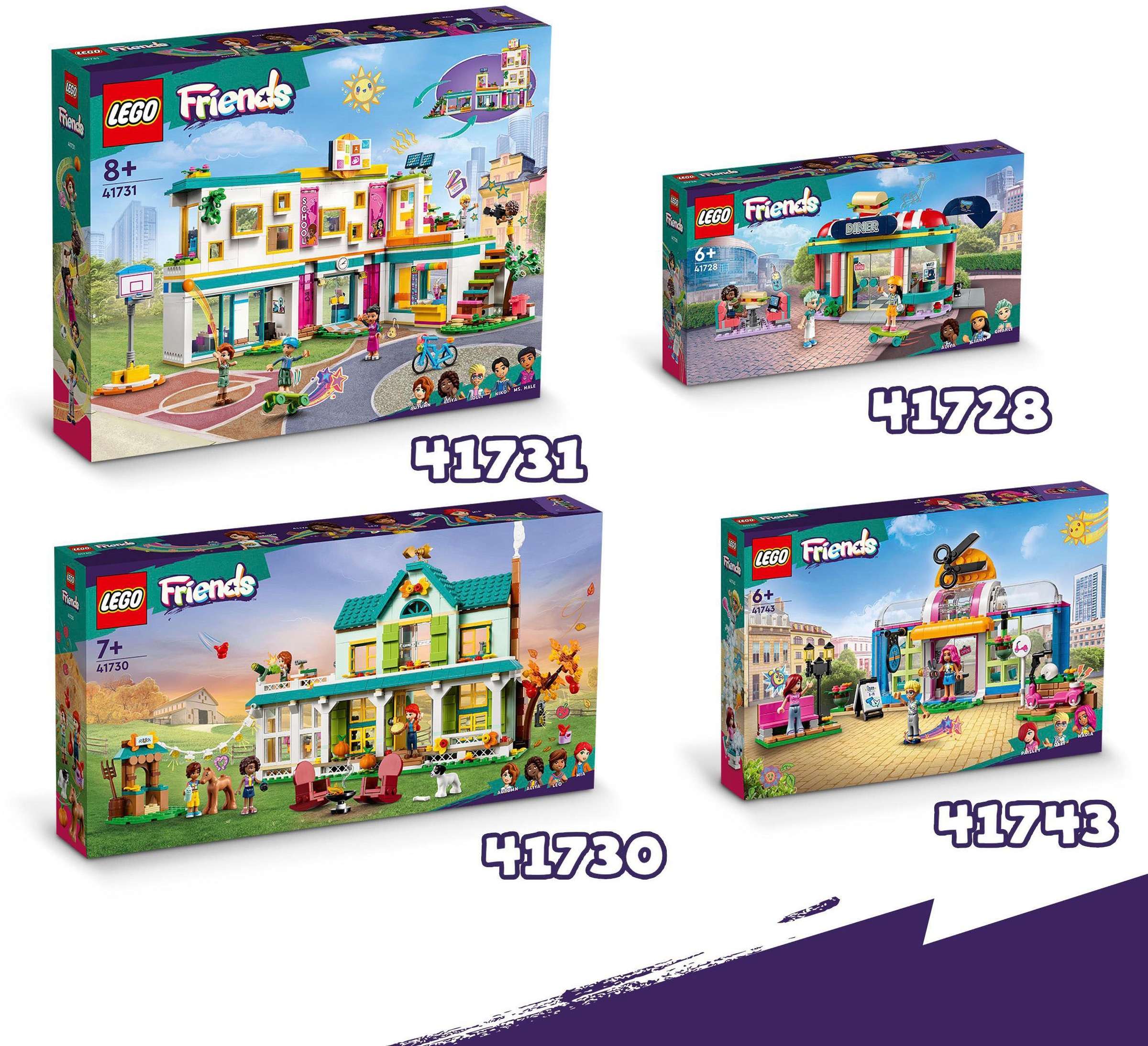 LEGO® Konstruktionsspielsteine »Mobiles Haus (41735), LEGO® Friends«, (785 St.), Made in Europe