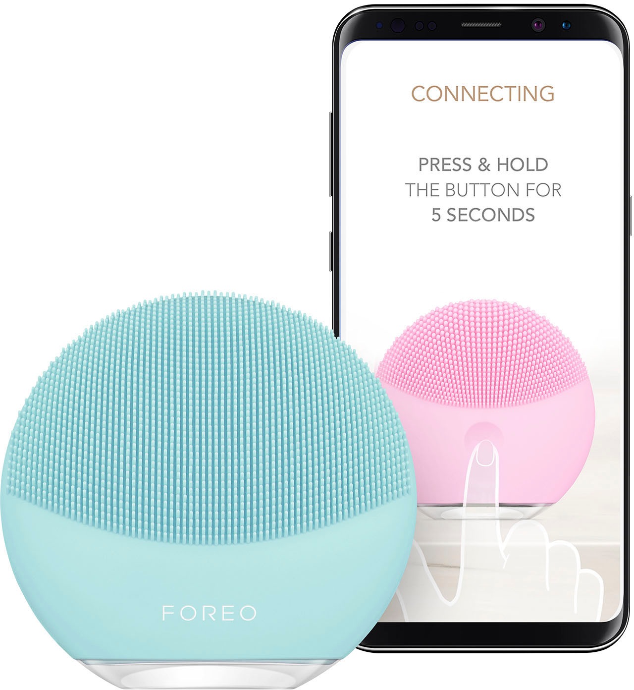 3. Bild von FOREO Elektrische Gesichtsreinigungsbürste »LUNA mini 3«