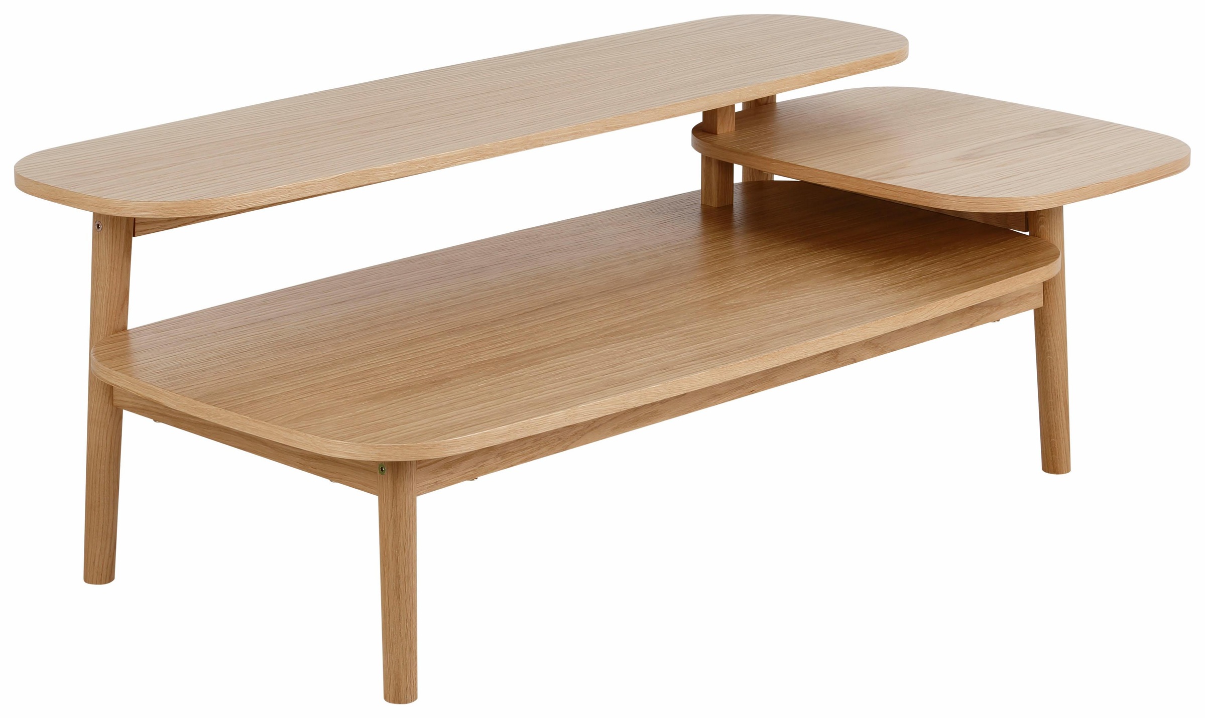 Woodman Couchtisch »Eichberg, Kafeetisch, Sofatisch, Wohnzimmertisch« mit 3 günstig online kaufen