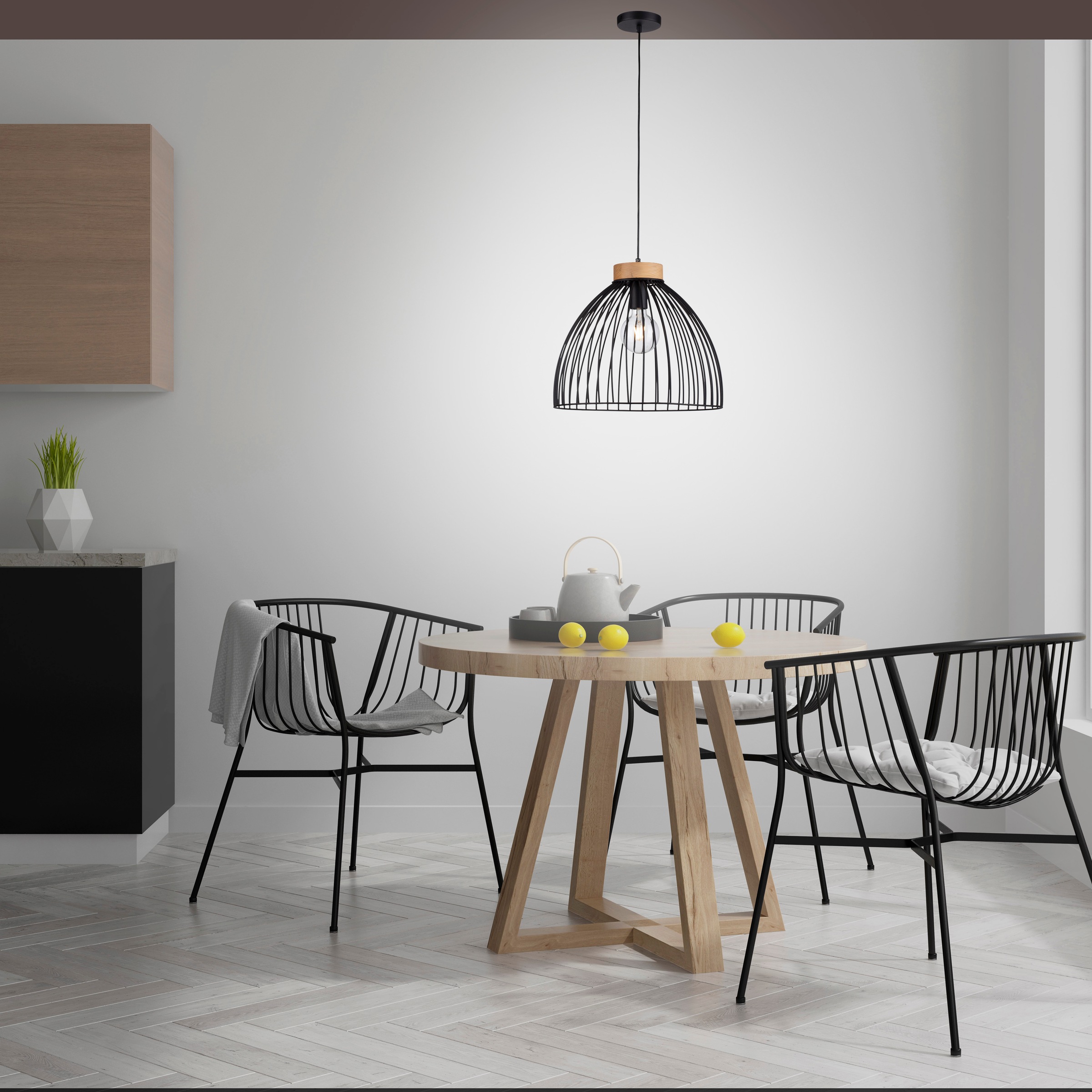 JUST LIGHT Pendelleuchte »LAMI«, 1 flammig, Leuchtmittel E27   ohne Leuchtm günstig online kaufen
