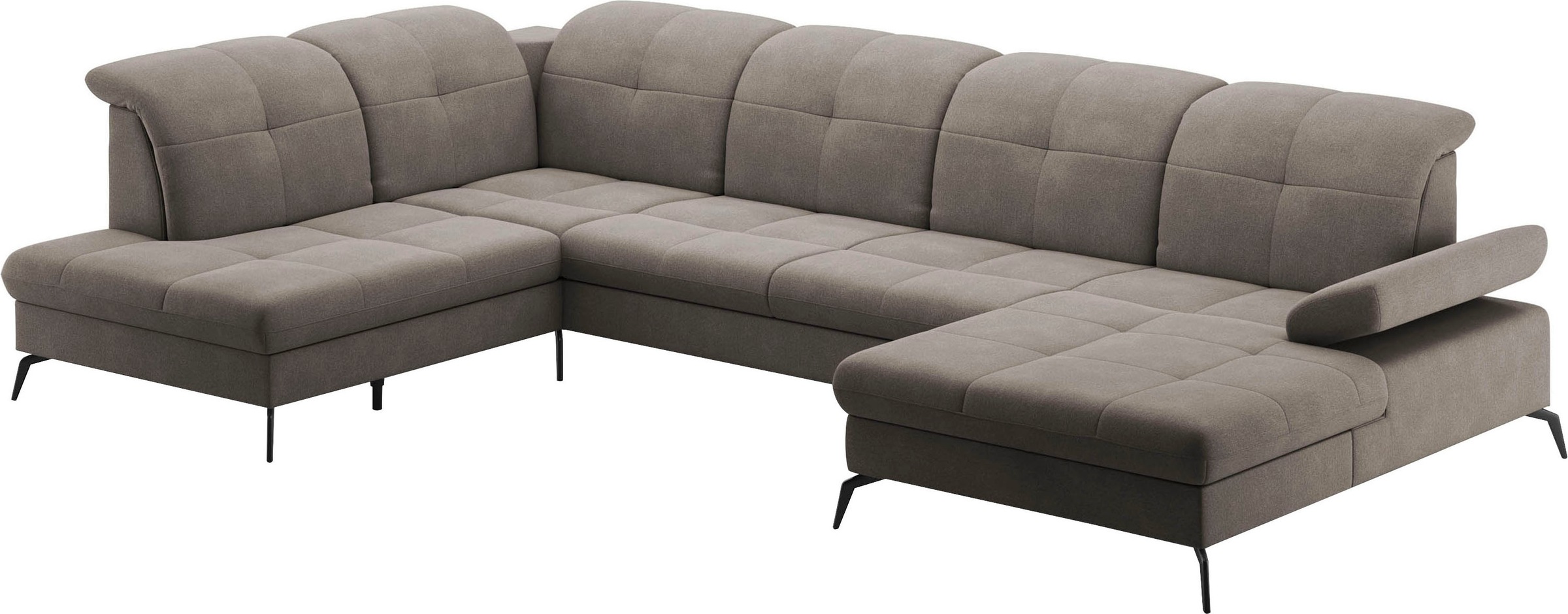 sit&more Wohnlandschaft »Amica«, wahlweise mit Kopfteilverstellung, Bettfunktion und Bettkasten