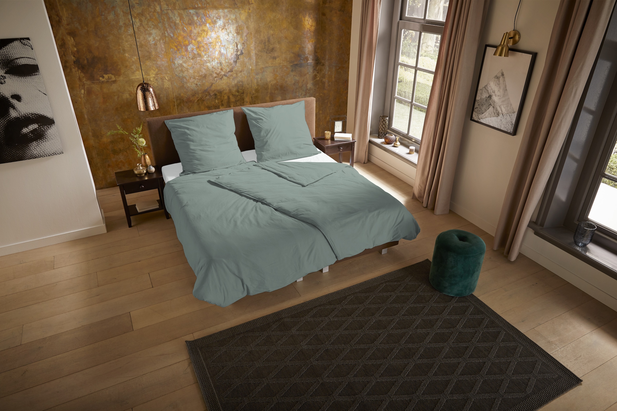 PURE luxury collection Bettwäsche »Pure uni«, Mikrofaser, Pflegeleicht, Wei günstig online kaufen