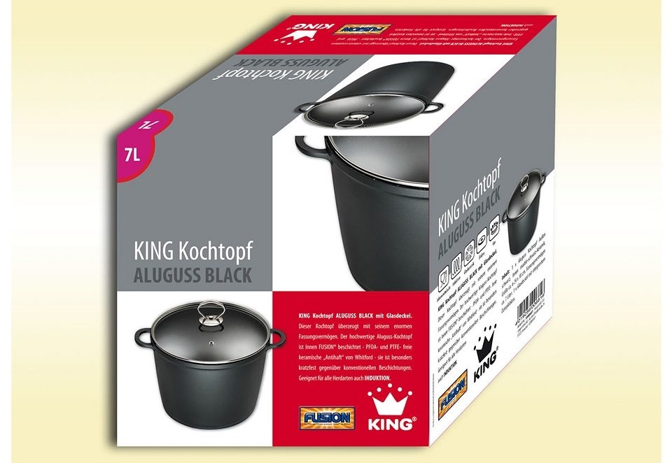 KING Kochtopf Aluminiumguss