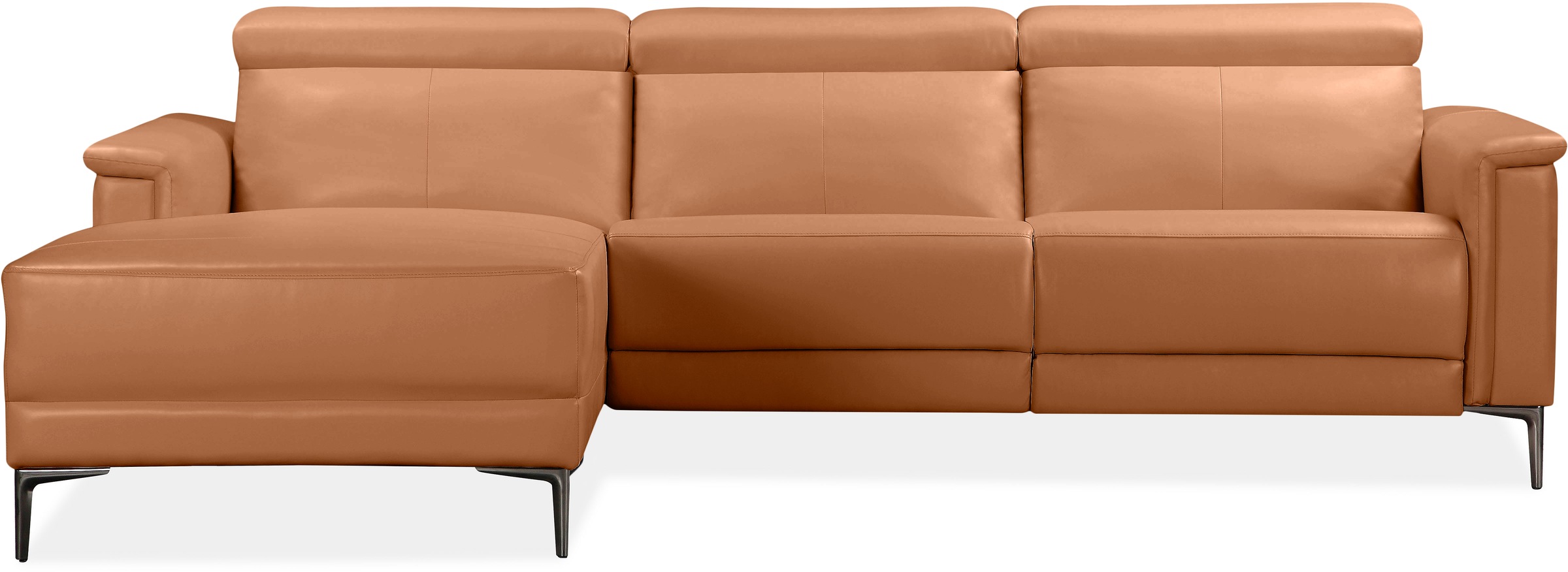 Places of Style Ecksofa Lund, L-Form, 261cm, mit man. o. elektr. Relaxfunkt günstig online kaufen